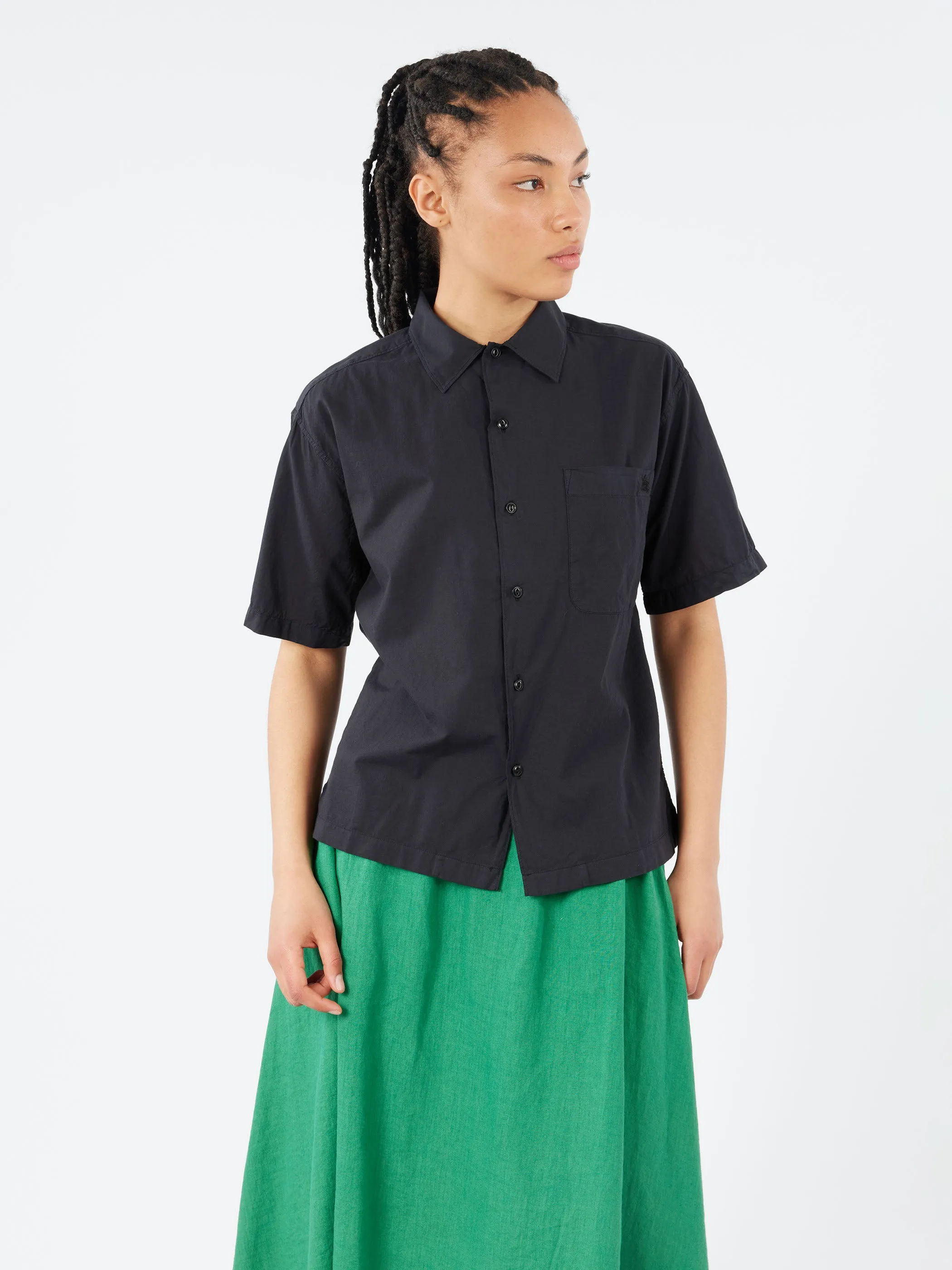 SHIRT09LP Short Sleeve Poplin Shirt sold by gravitypope product image thumbnail 2