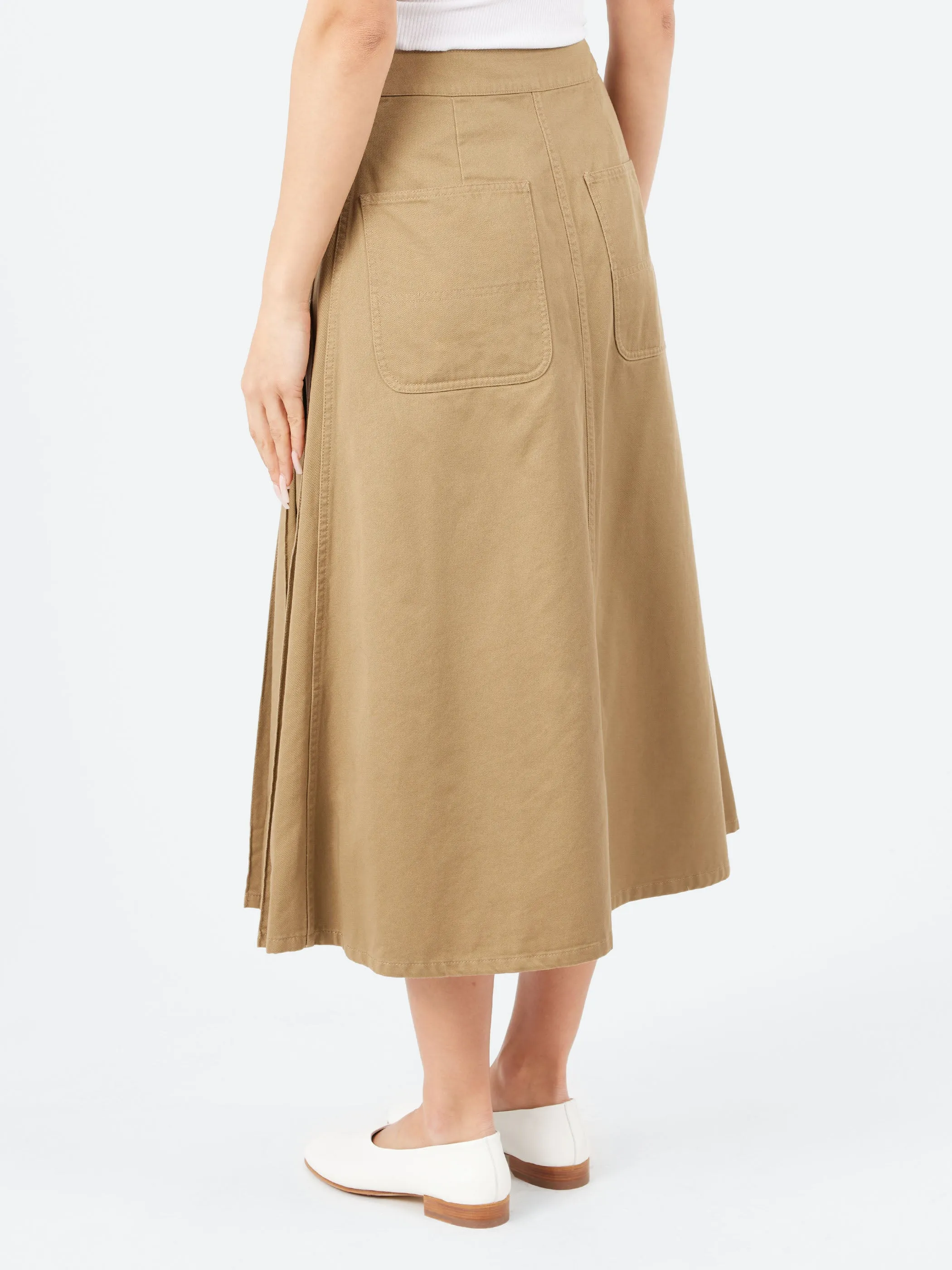Pleated Wrap Skirt sold by gravitypope product image thumbnail 3