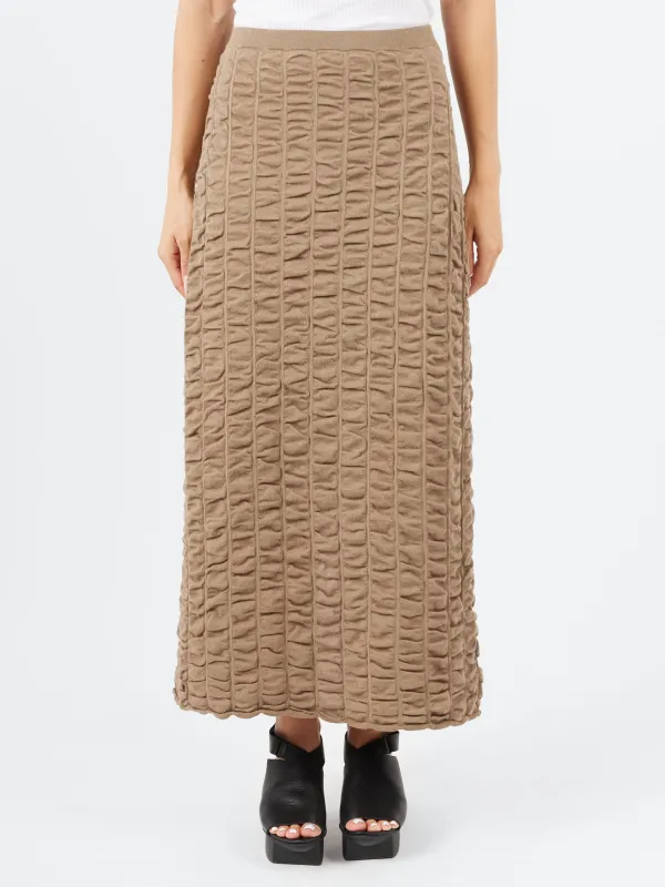 Ruche Skirt sold by gravitypope