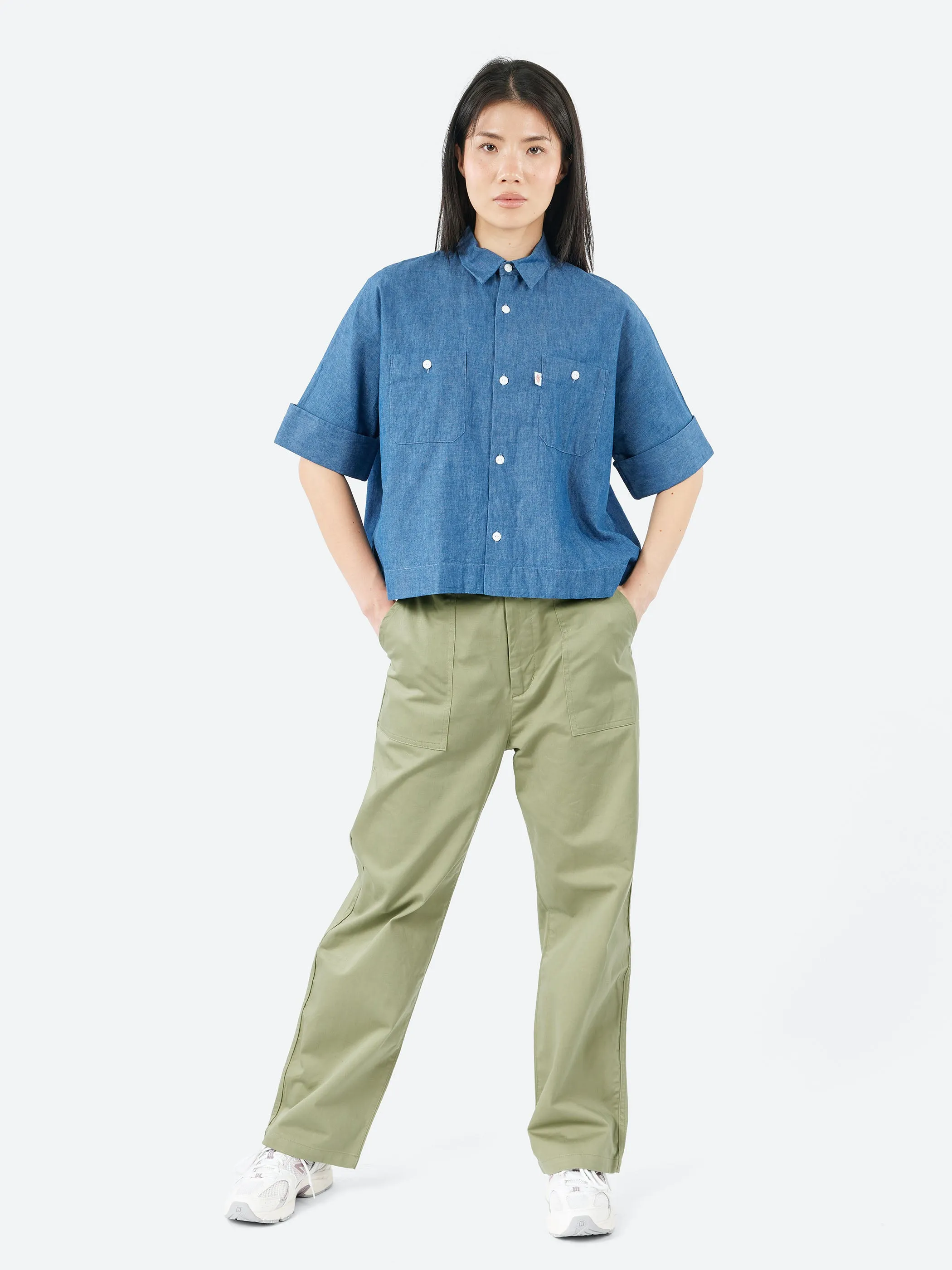 Short Sleeve Work Shirt sold by gravitypope product image thumbnail 2