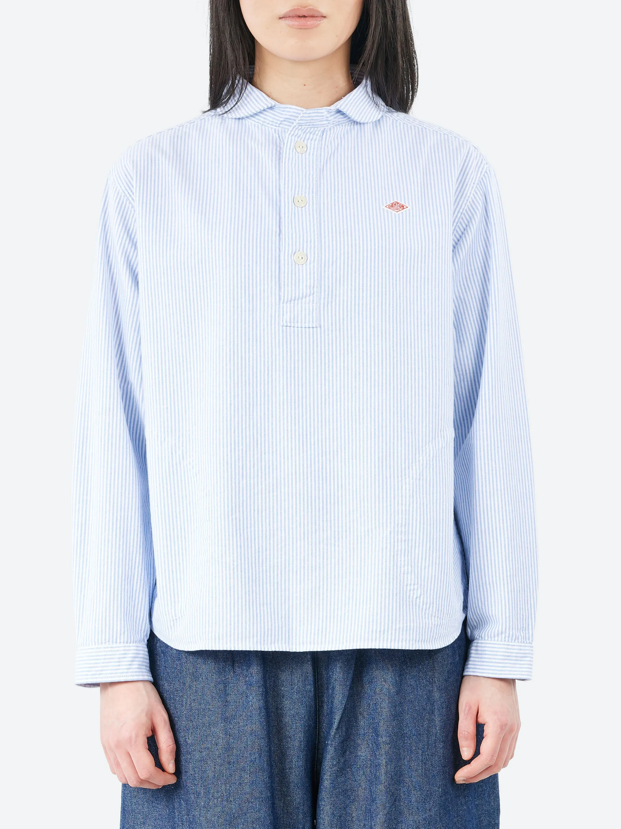 Women's Round Collar Pullover L/S Shirt sold by gravitypope