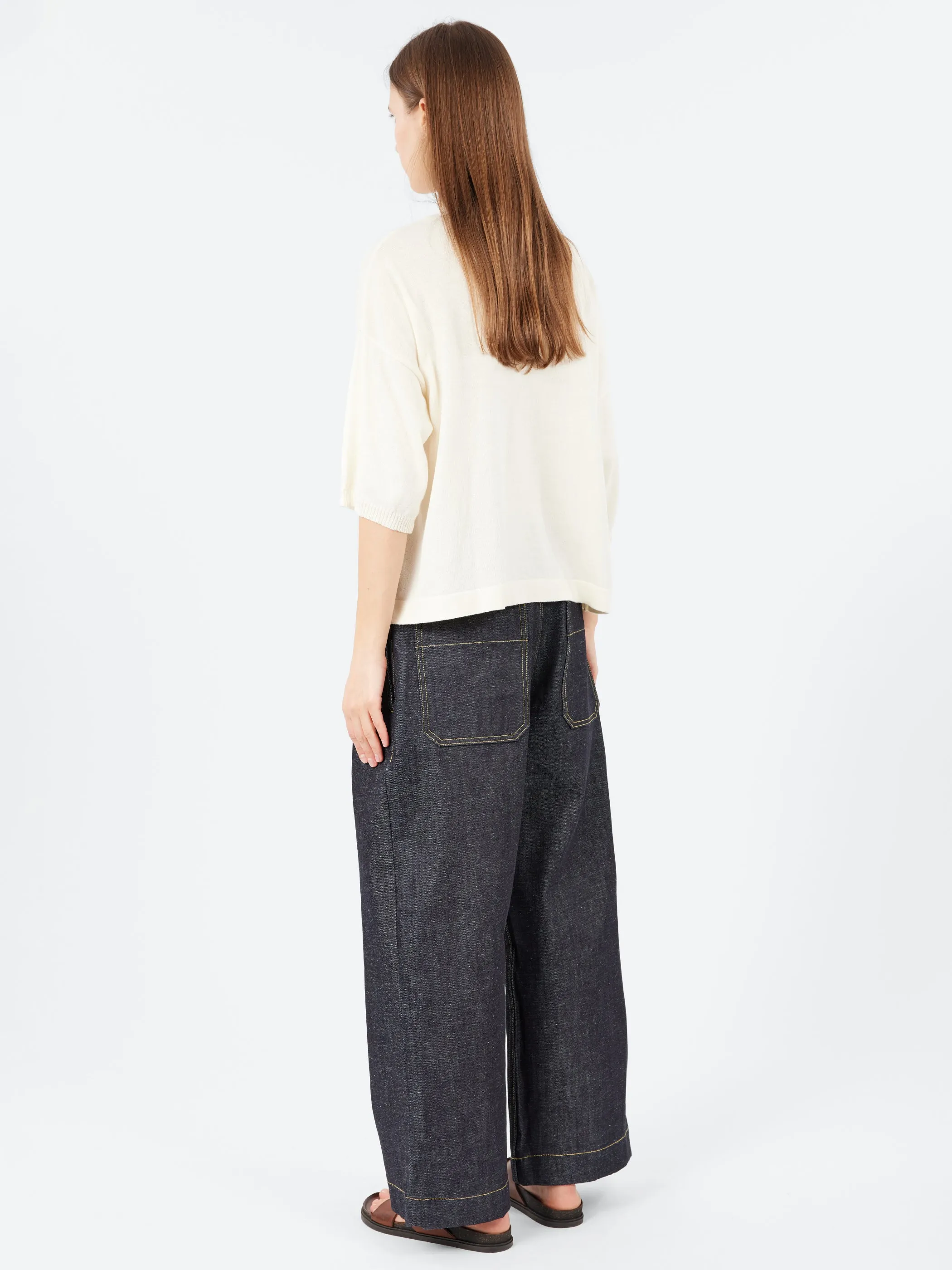 YPK035 Half Sleeve Crewneck sold by gravitypope product image thumbnail 2