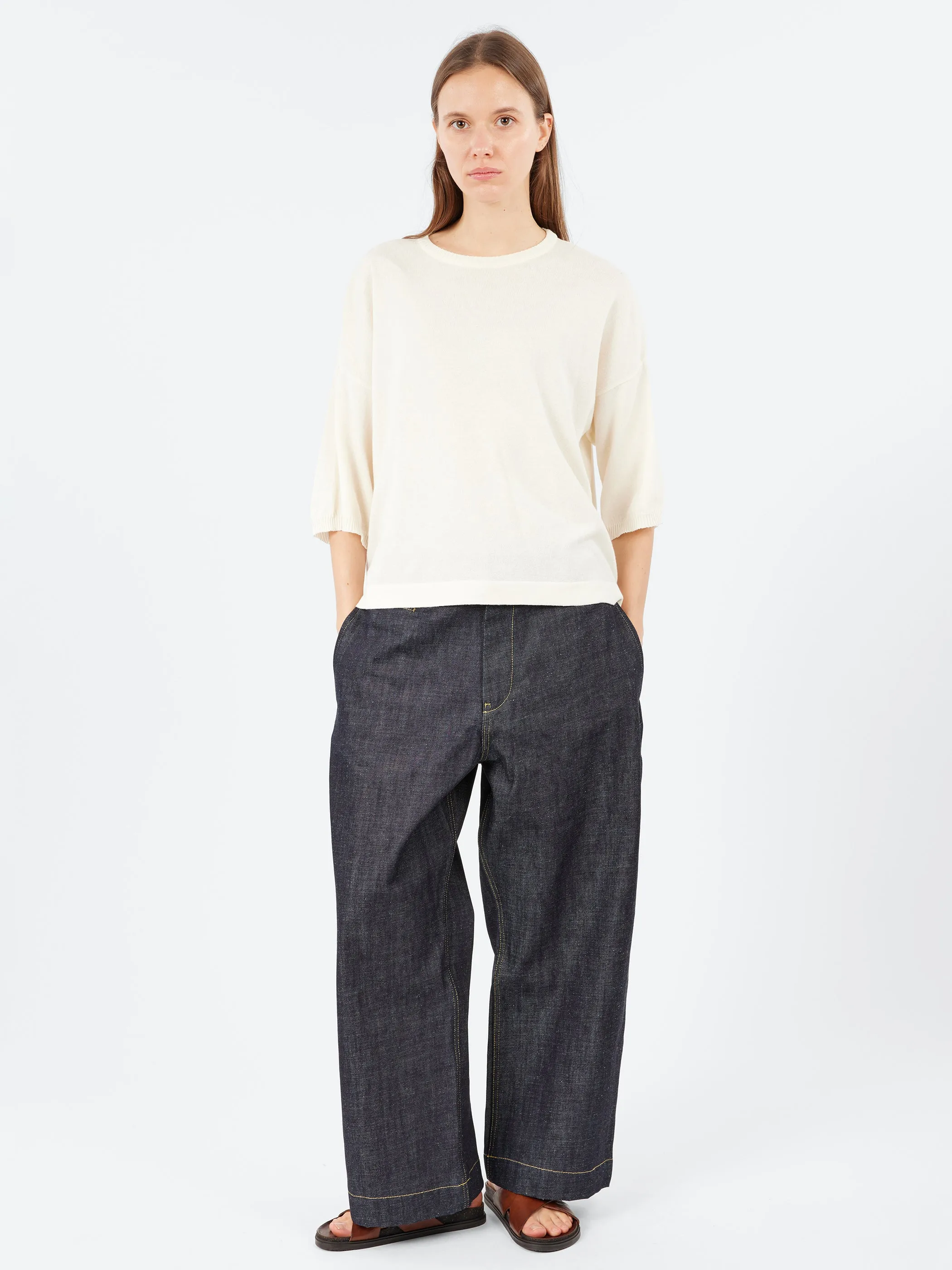 YPK035 Half Sleeve Crewneck sold by gravitypope product image thumbnail 3