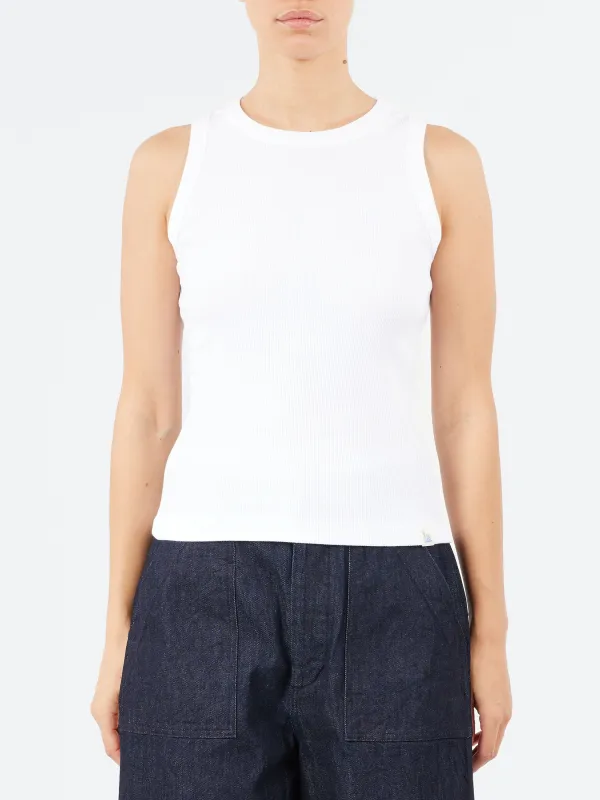 Iconic Ribbed Tank sold by gravitypope