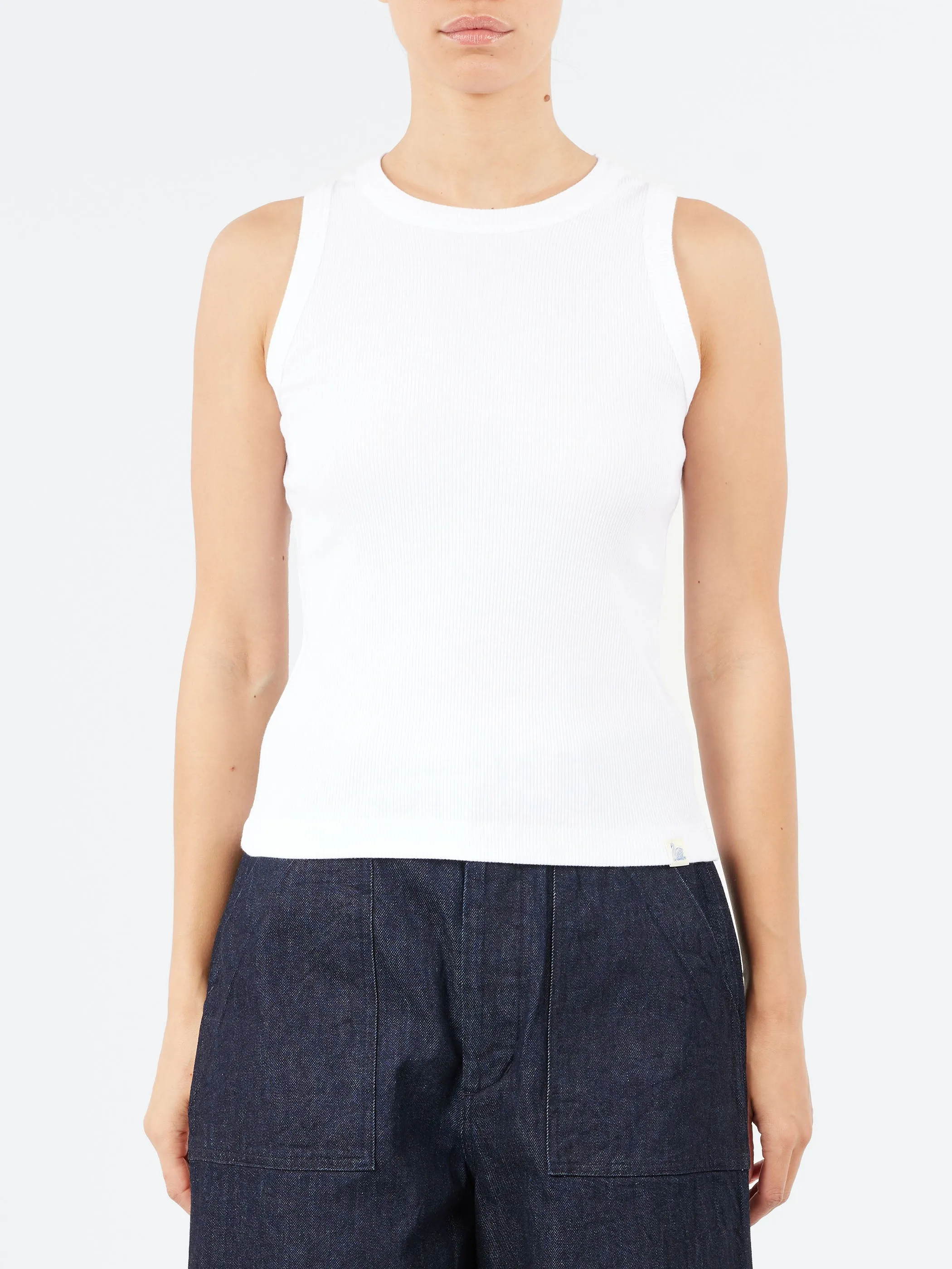 Iconic Ribbed Tank sold by gravitypope