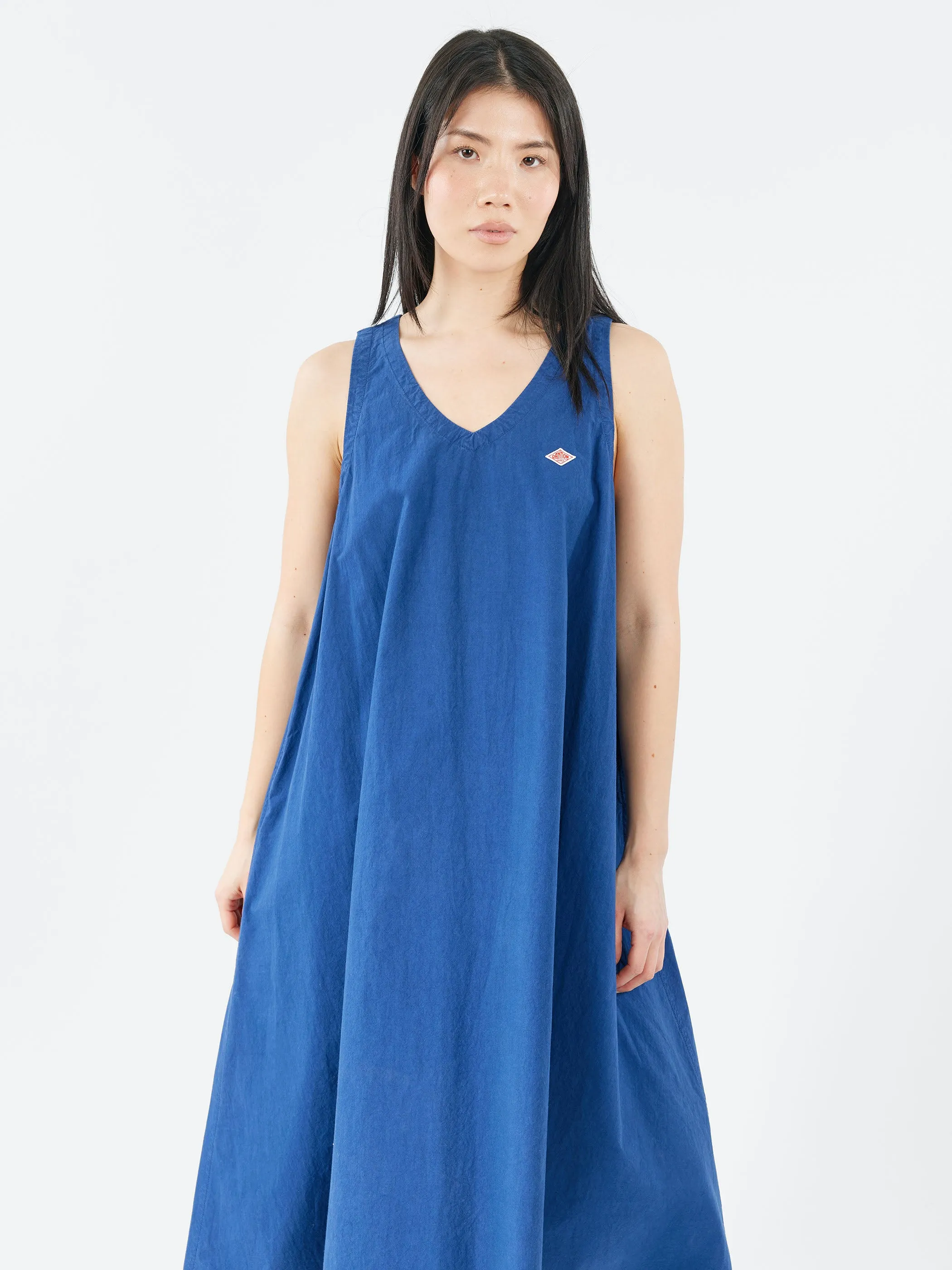 High Count Cotton V Neck Dress sold by gravitypope product image thumbnail 2