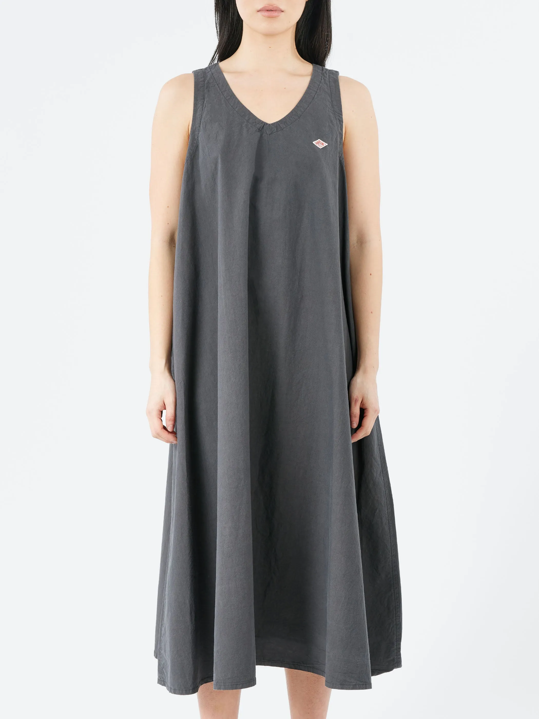 High Count Cotton V Neck Dress sold by gravitypope