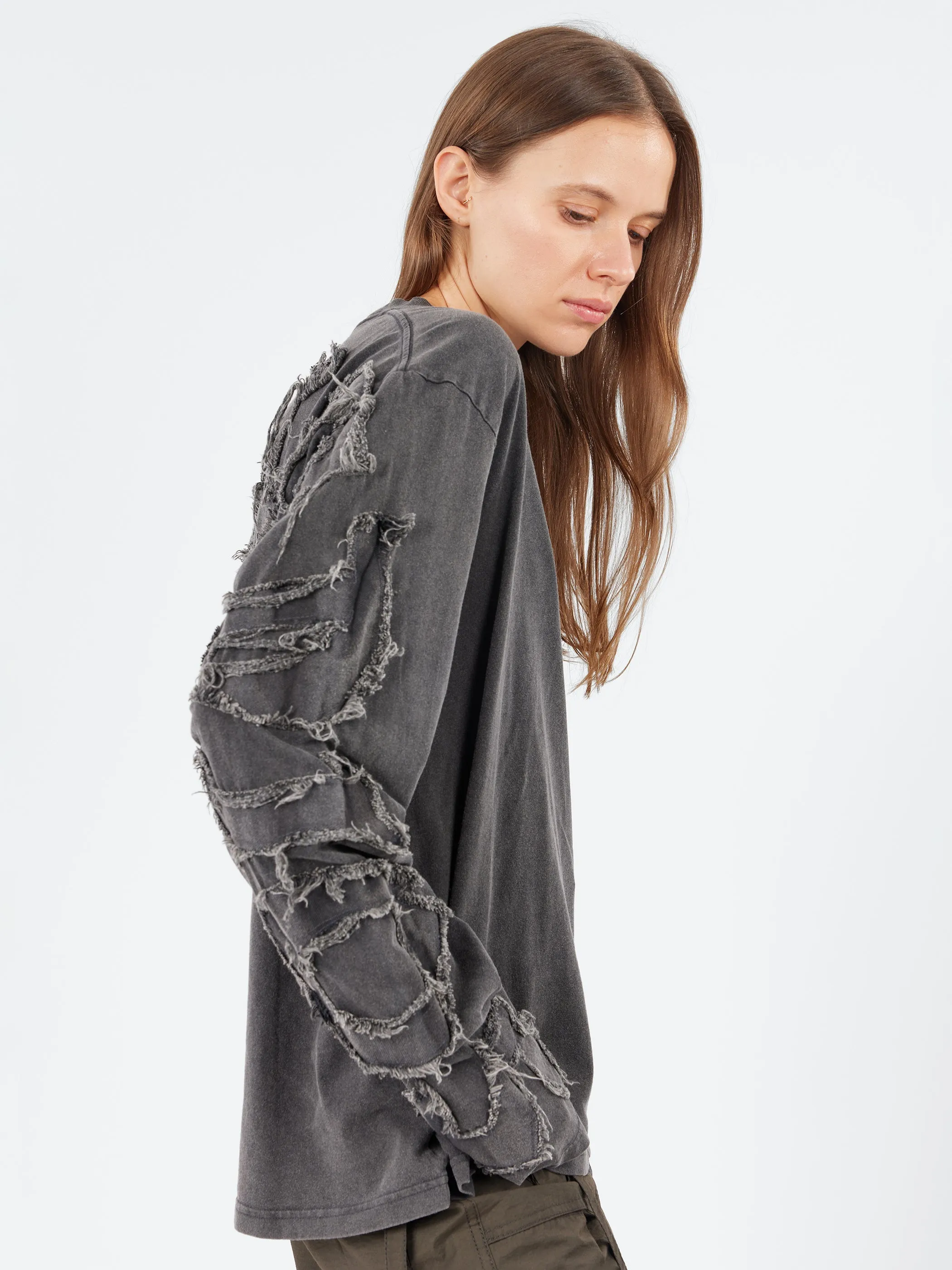 Logo Long Sleeve Top sold by gravitypope product image thumbnail 5