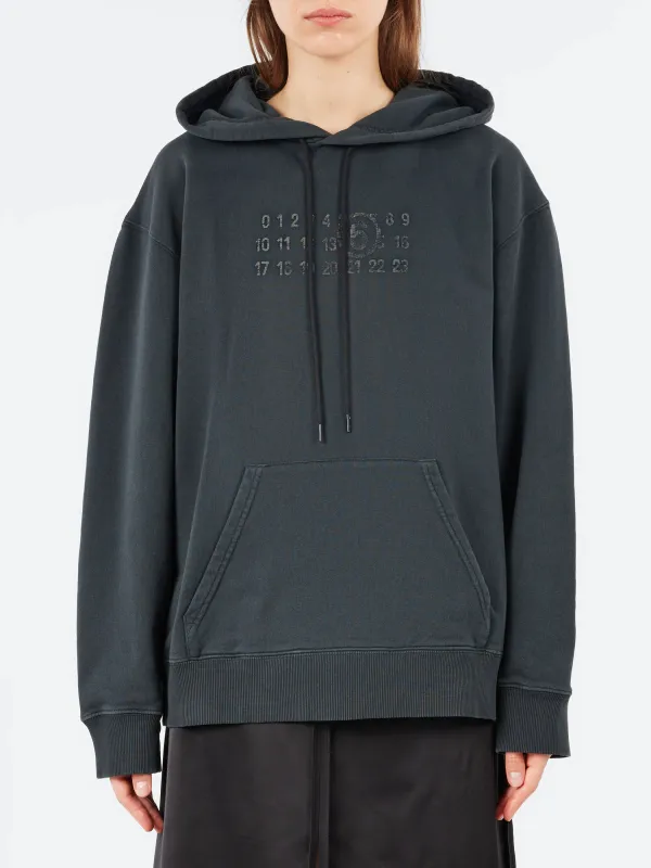 トップス Supreme x MM6 Maison Margiela Foil Supreme x MM6 Maison Margiela Foil Box Logo Hoodie | Black