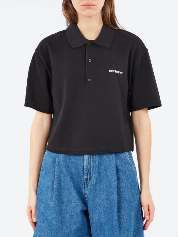 S/S Script Polo T-Shirt sold by gravitypope