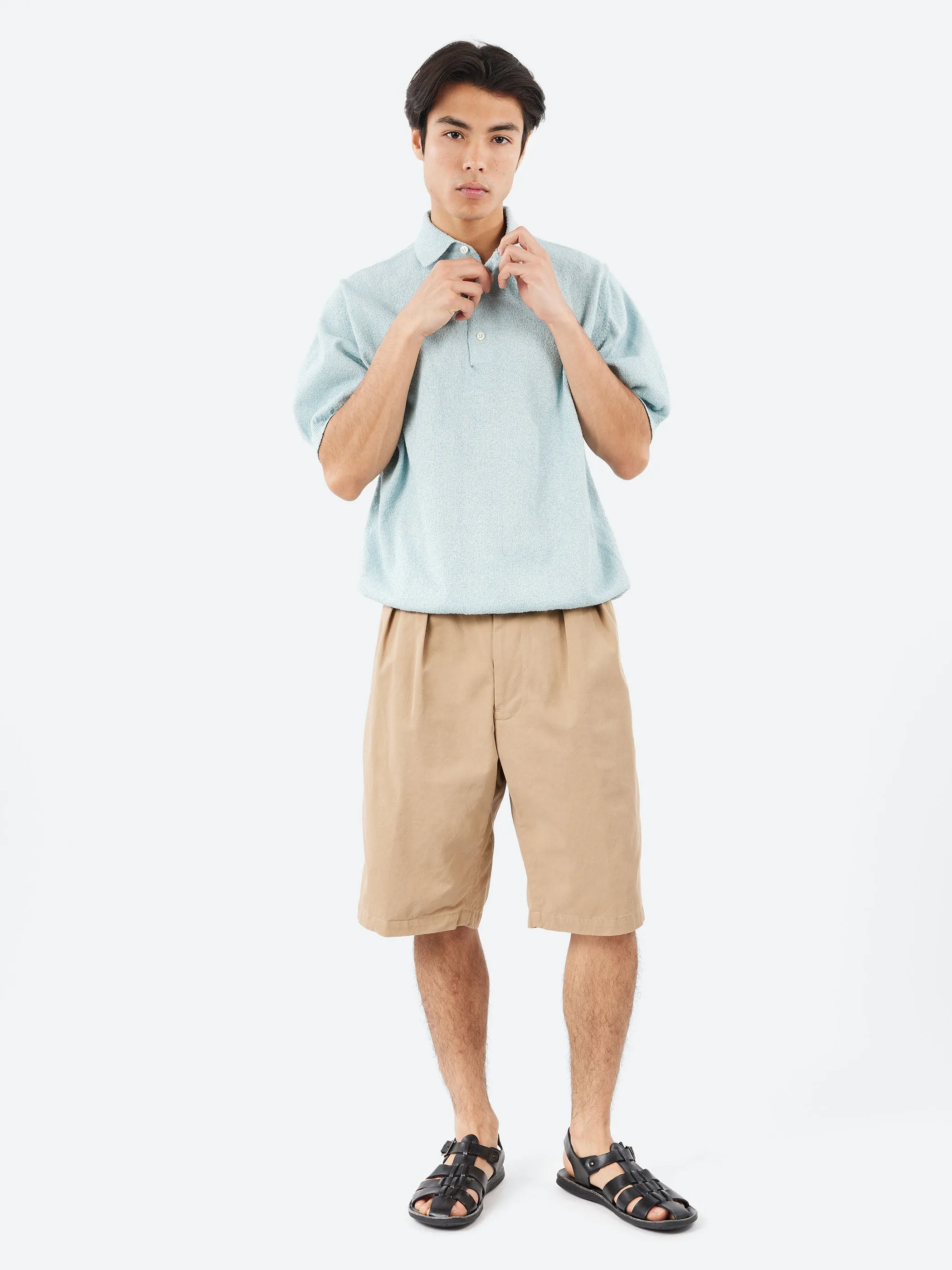 Boucle Knit Polo sold by gravitypope product image thumbnail 4