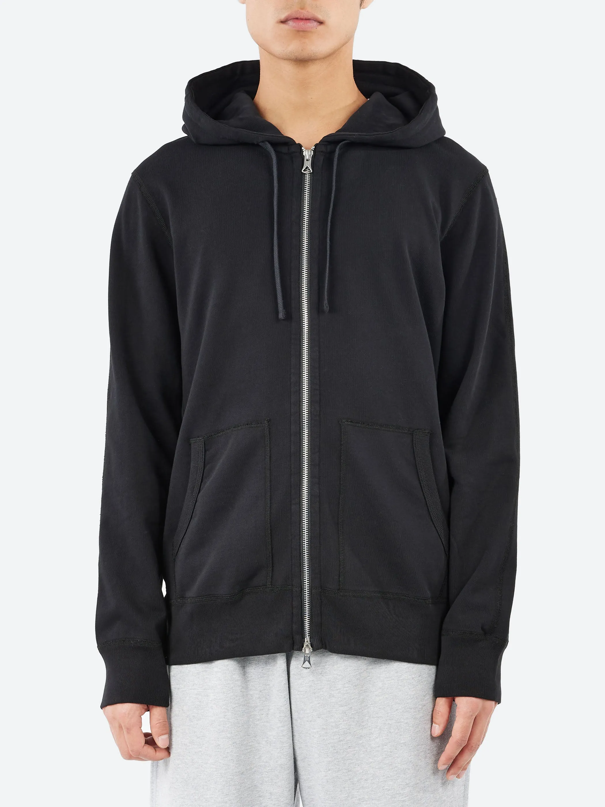 Lightweight Terry Slim Zip Hoodie sold by gravitypope