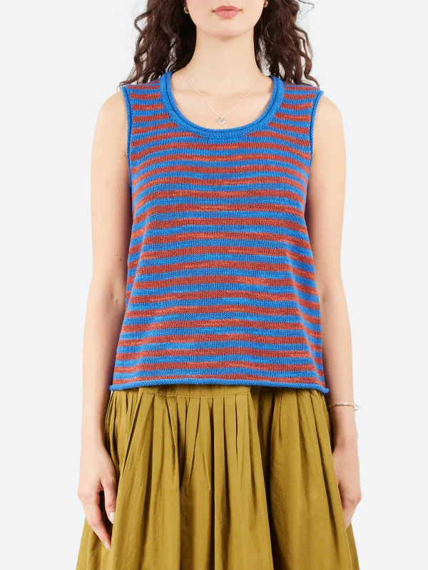 Stripe Knitted Vest sold by gravitypope