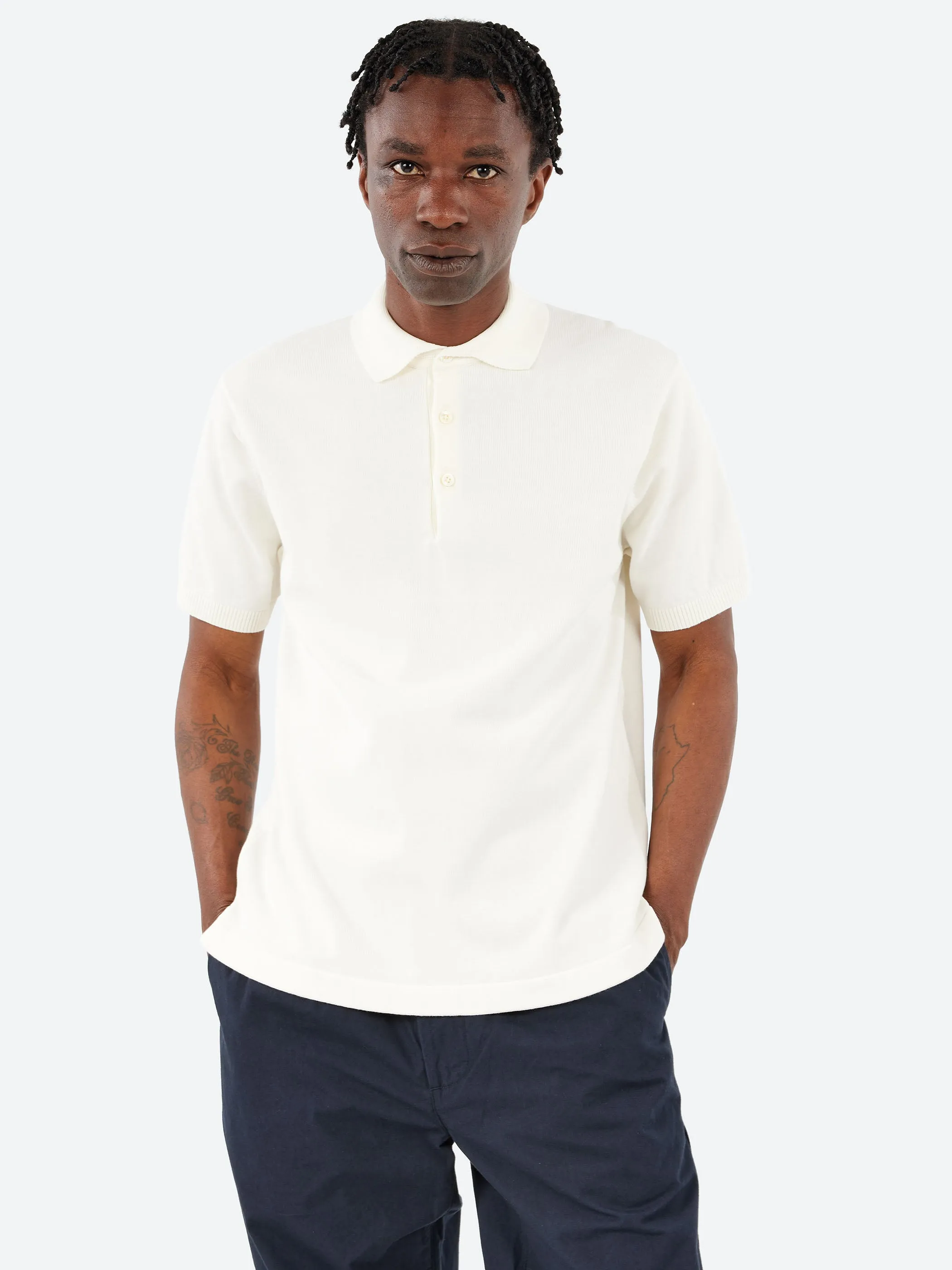 Knit Polo Shirt sold by gravitypope product image thumbnail 4
