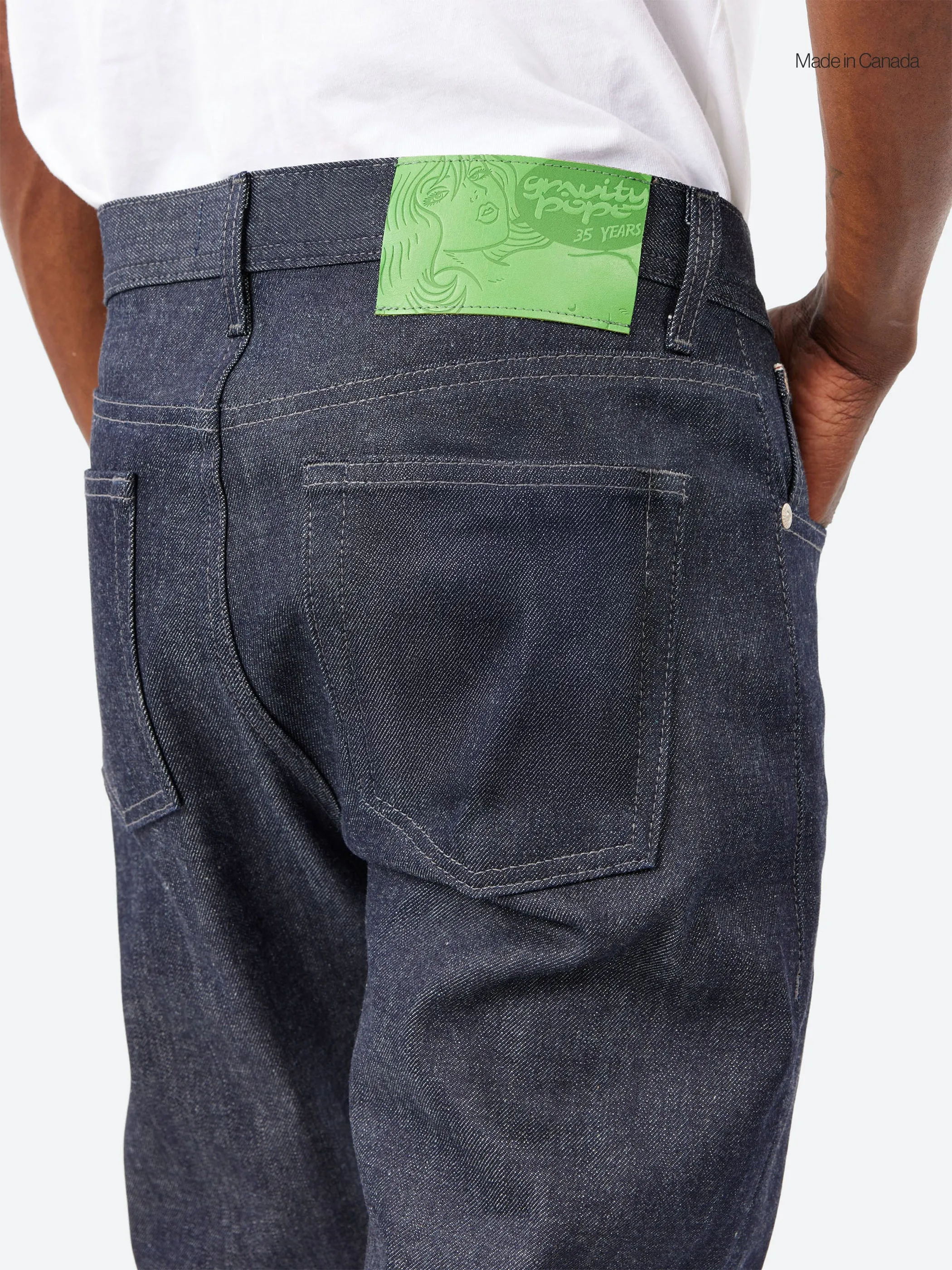 gravitypope 35th Anniversary Indigo Selvedge Weird Guy sold by gravitypope product image thumbnail 5