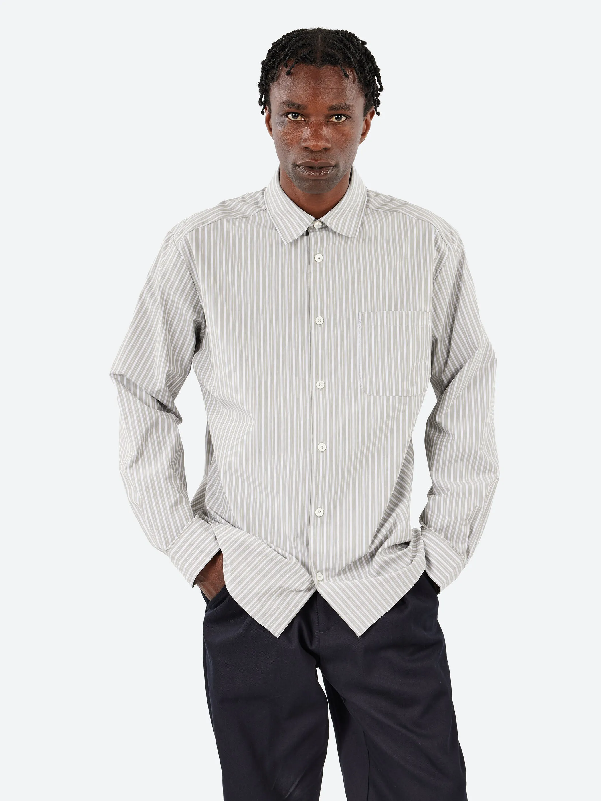 Malo Stripe Shirt sold by gravitypope product image thumbnail 4