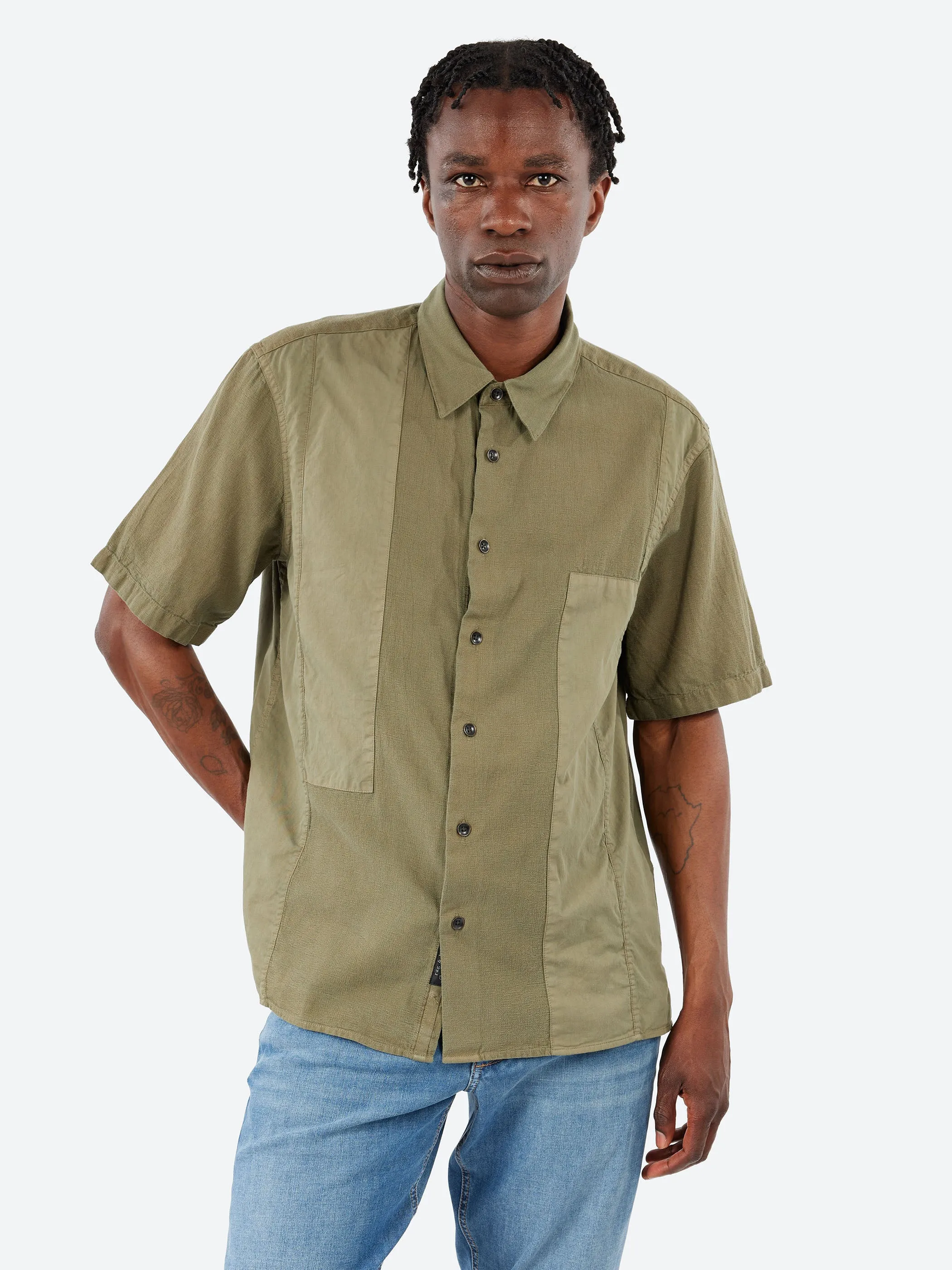 Dalton Patchwork Shirt sold by gravitypope product image thumbnail 4