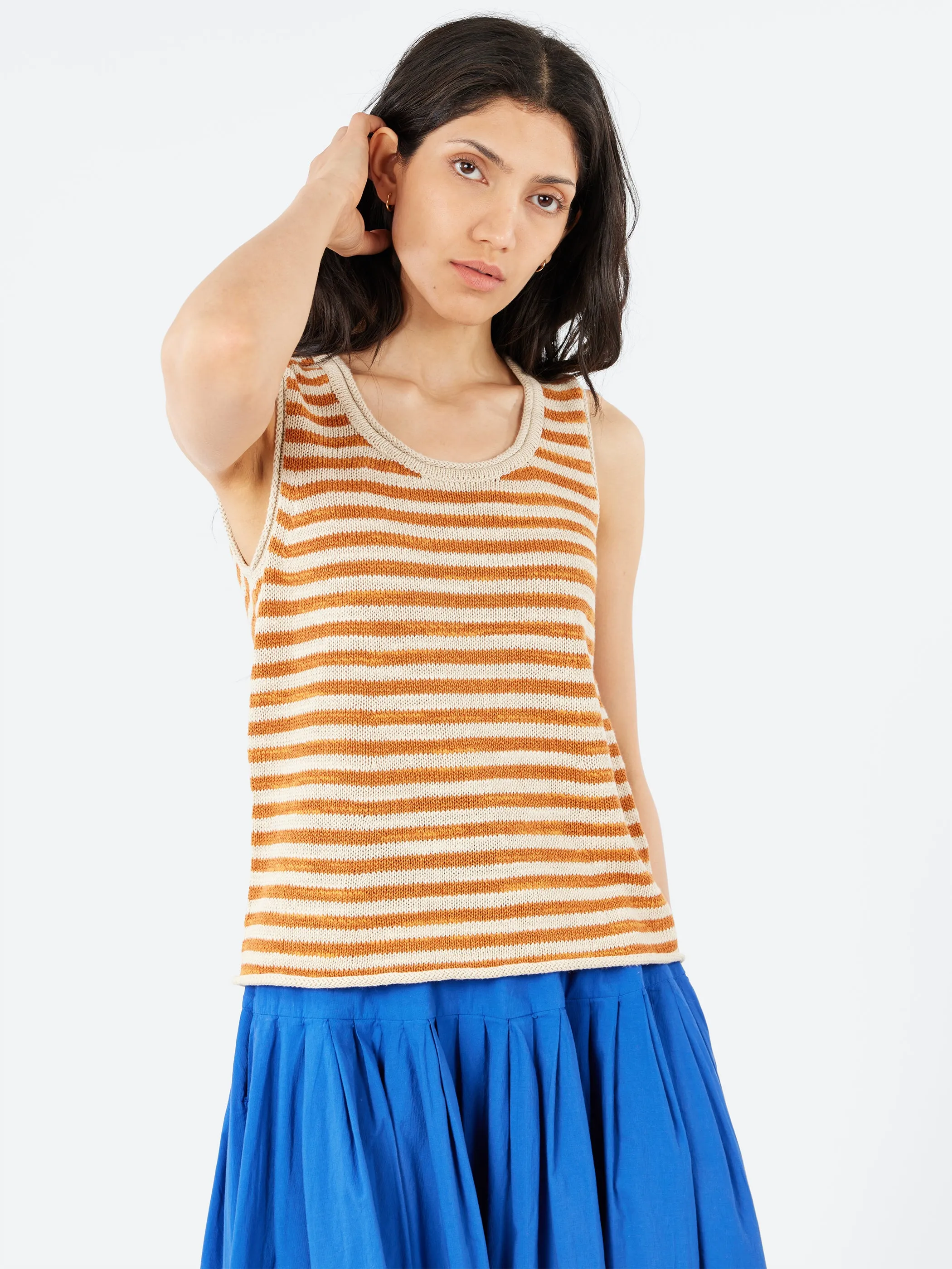 Stripe Knitted Vest sold by gravitypope product image thumbnail 4