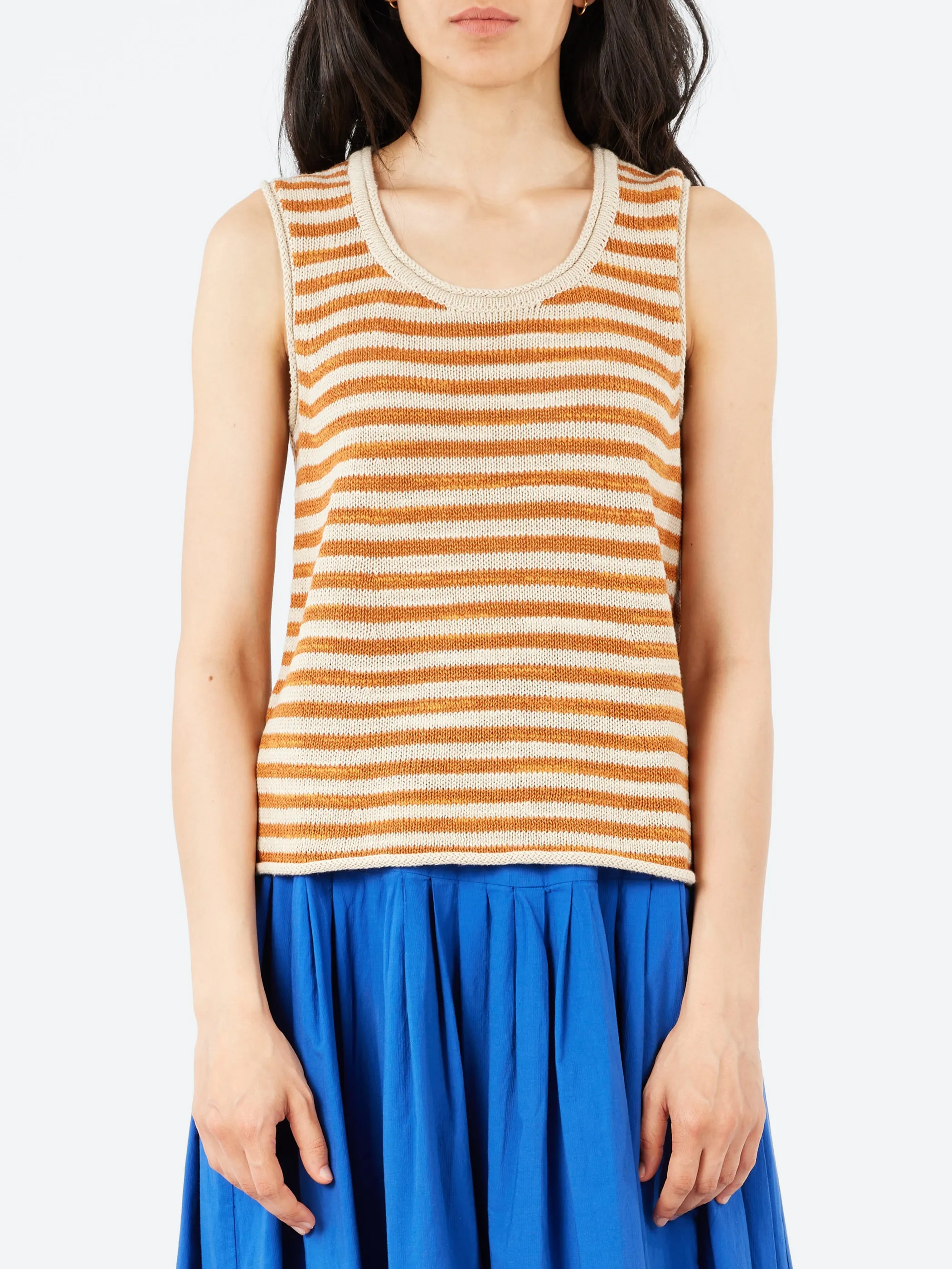 Stripe Knitted Vest sold by gravitypope