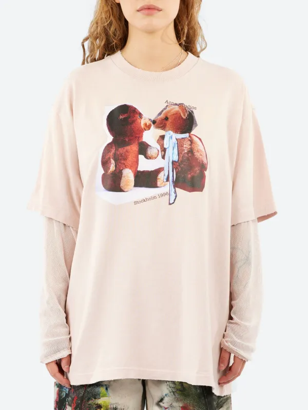 Layered Print T-Shirt sold by gravitypope