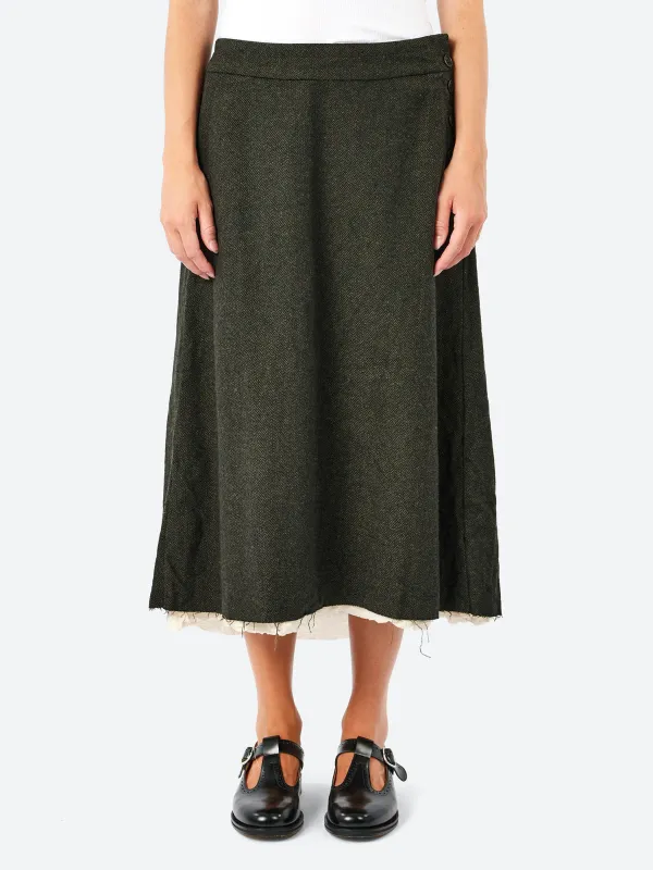 Semi Flared Skirt sold by gravitypope