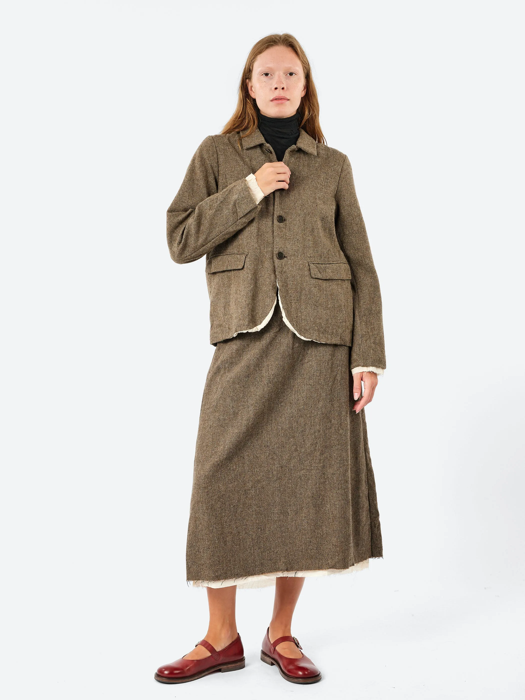 Semi Flared Skirt sold by gravitypope product image thumbnail 2