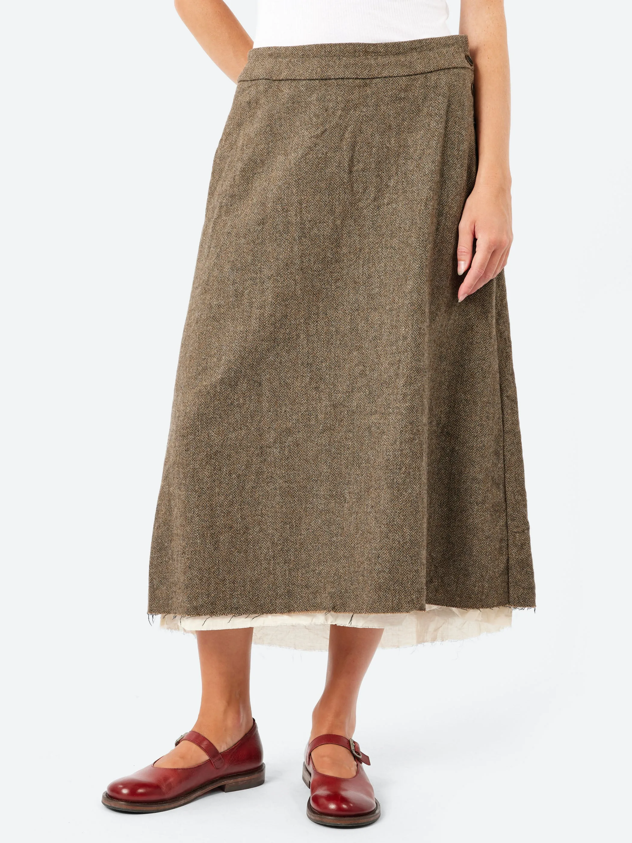 Semi Flared Skirt sold by gravitypope product image thumbnail 3