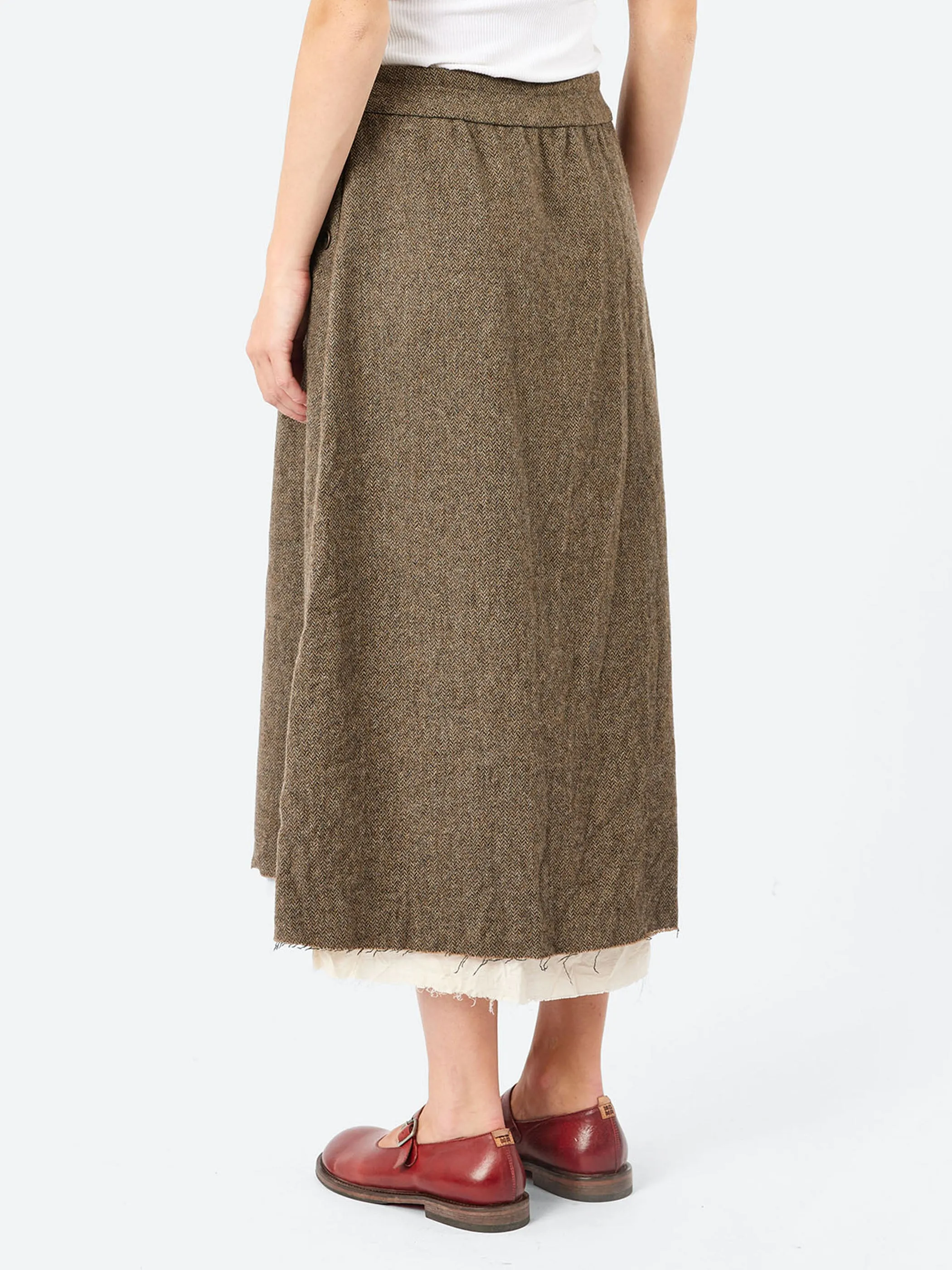 Semi Flared Skirt sold by gravitypope product image thumbnail 4