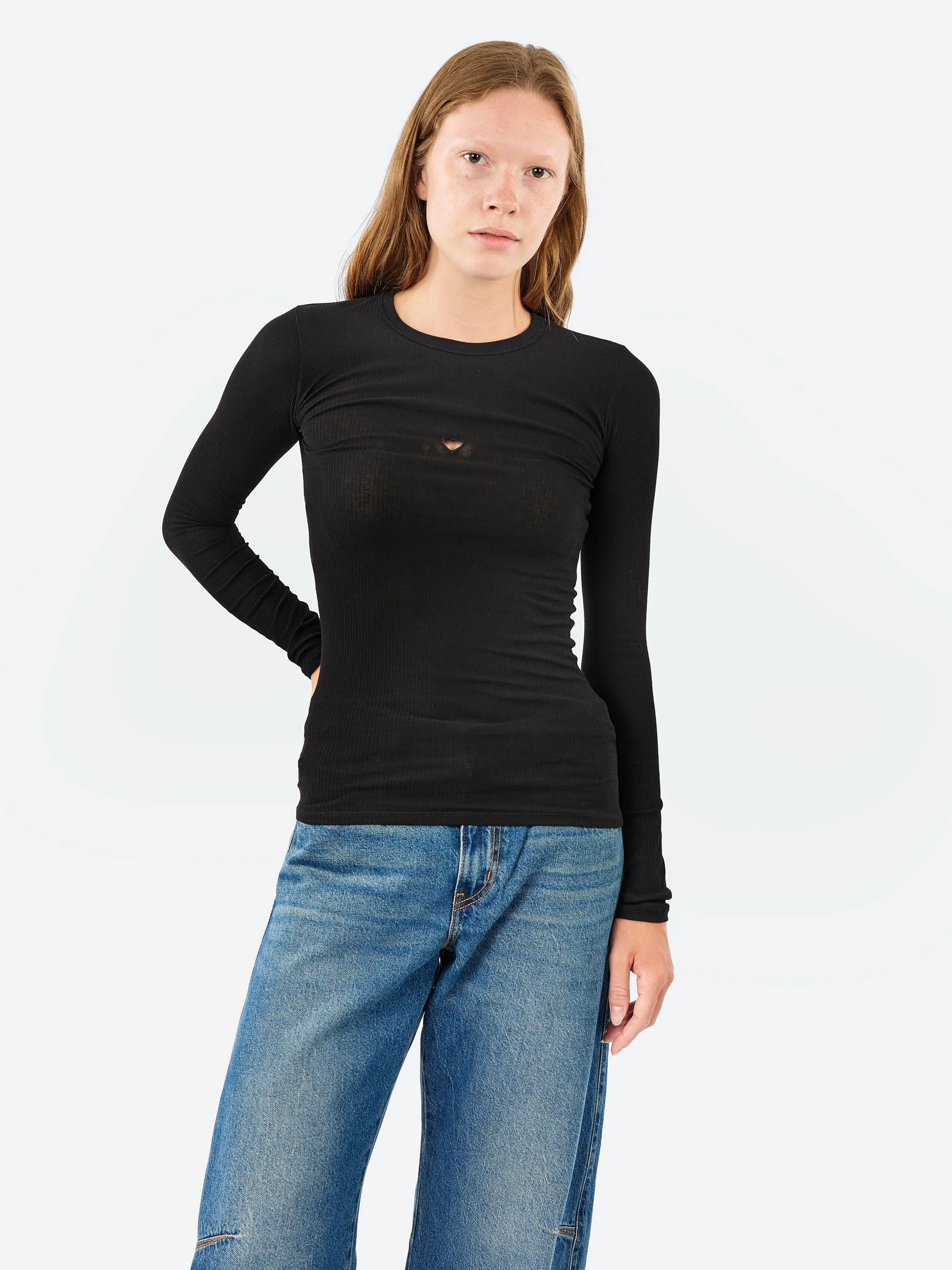 Heart Long Sleeve sold by gravitypope product image thumbnail 2