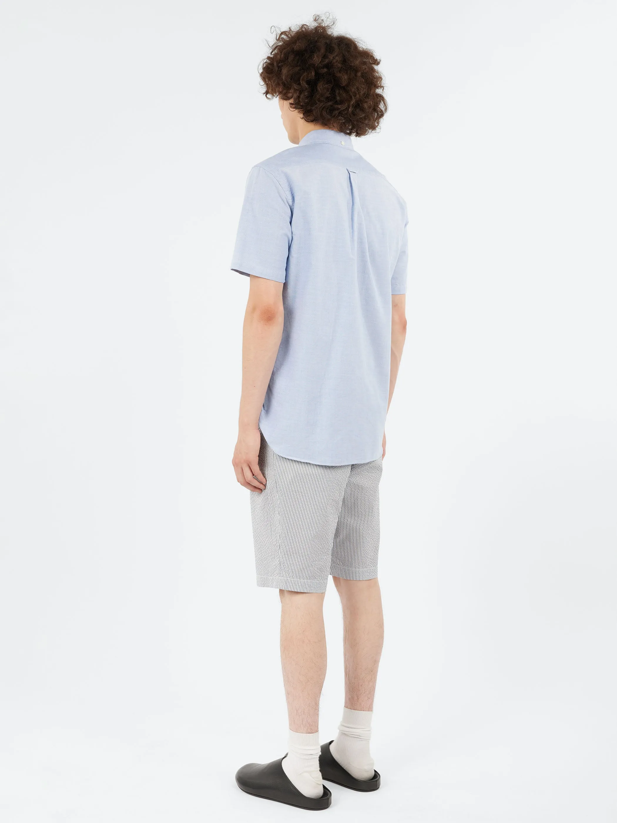 Oxford Short Sleeve Button-Down Shirt sold by gravitypope product image thumbnail 3