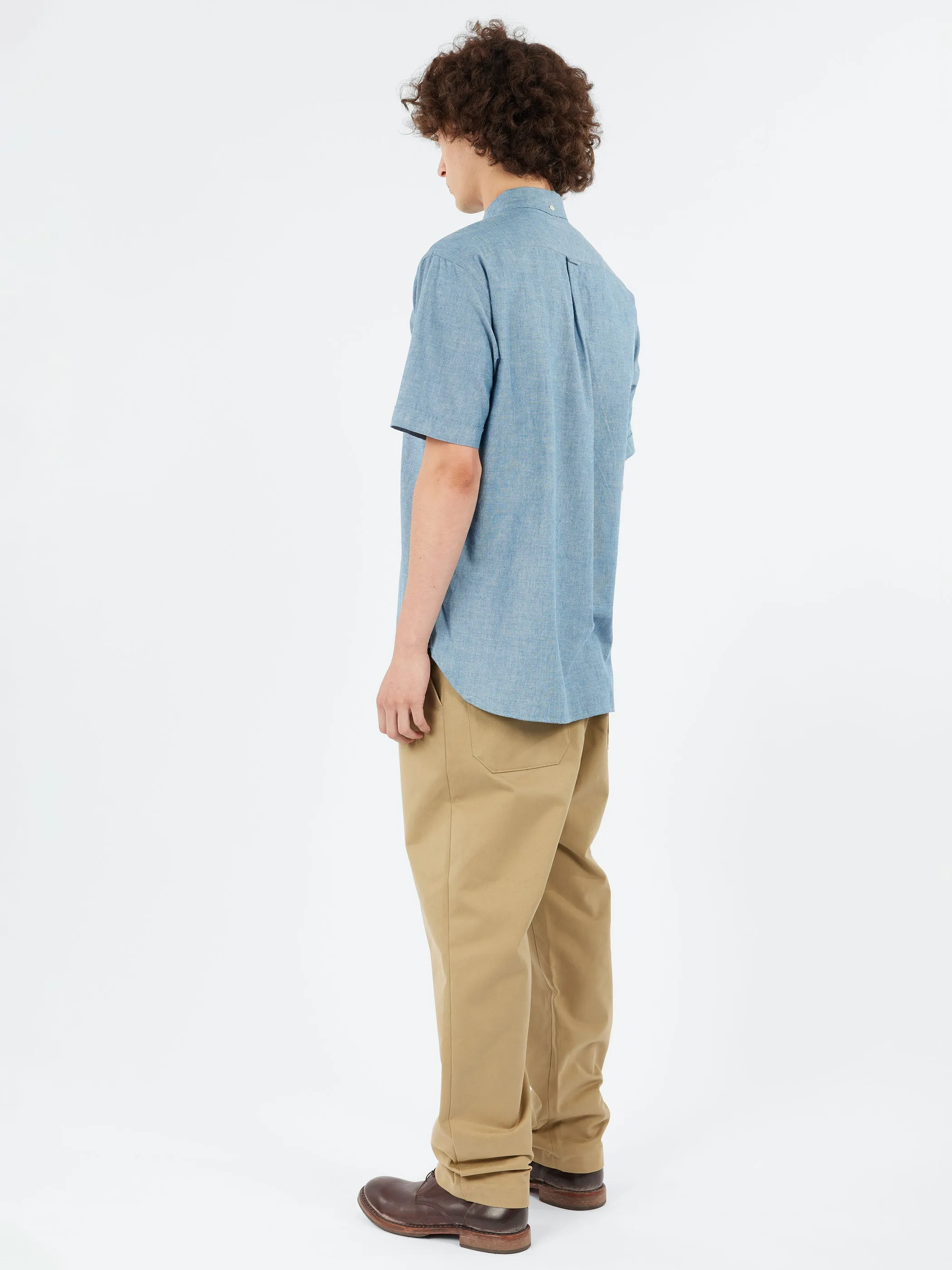 S/S Popover Chambray Shirt sold by gravitypope product image thumbnail 3