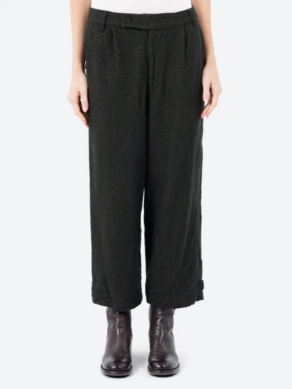 Herringbone Wide Pants sold by gravitypope