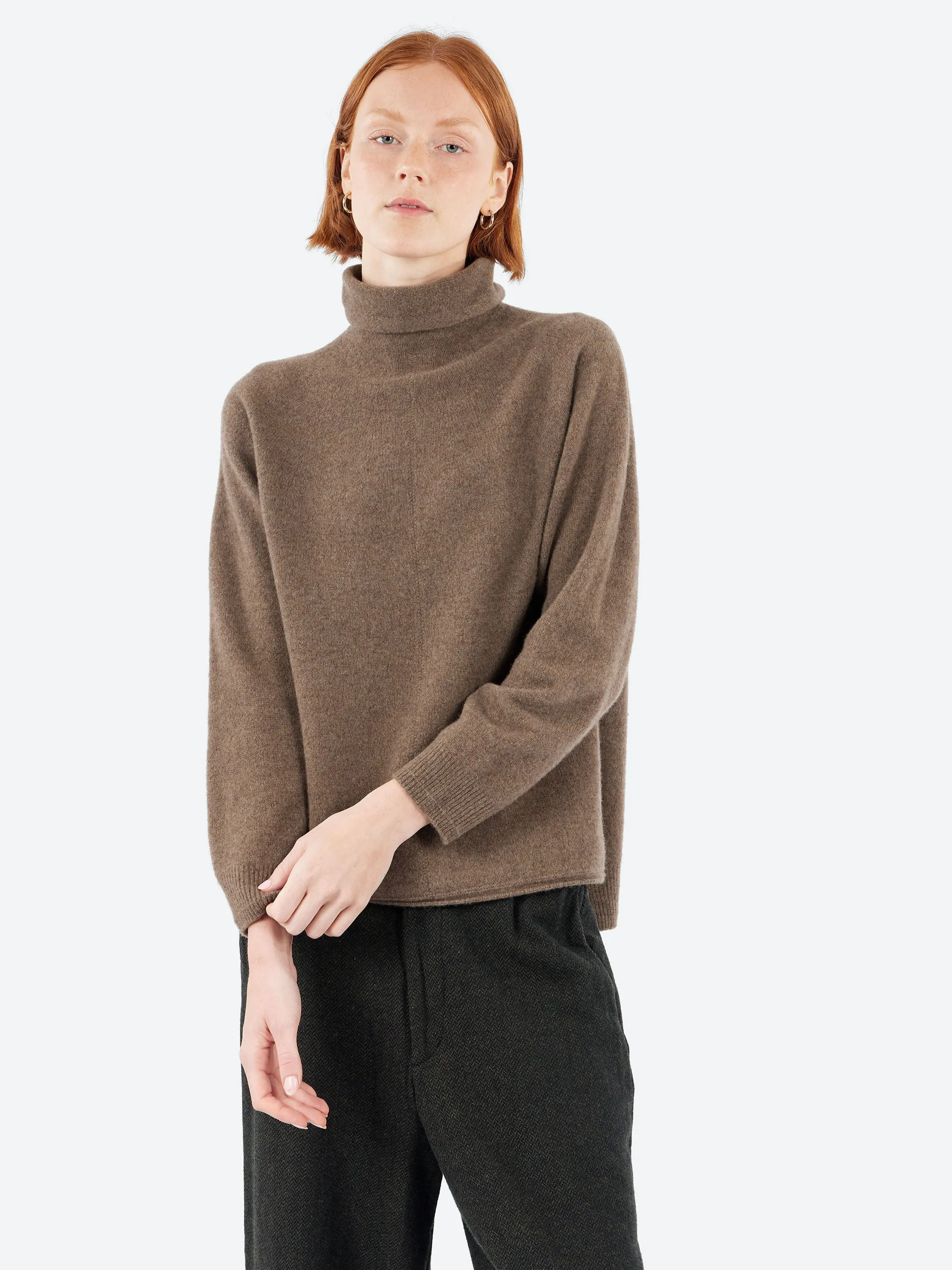 Fine Wool Loose Turtleneck sold by gravitypope product image thumbnail 4
