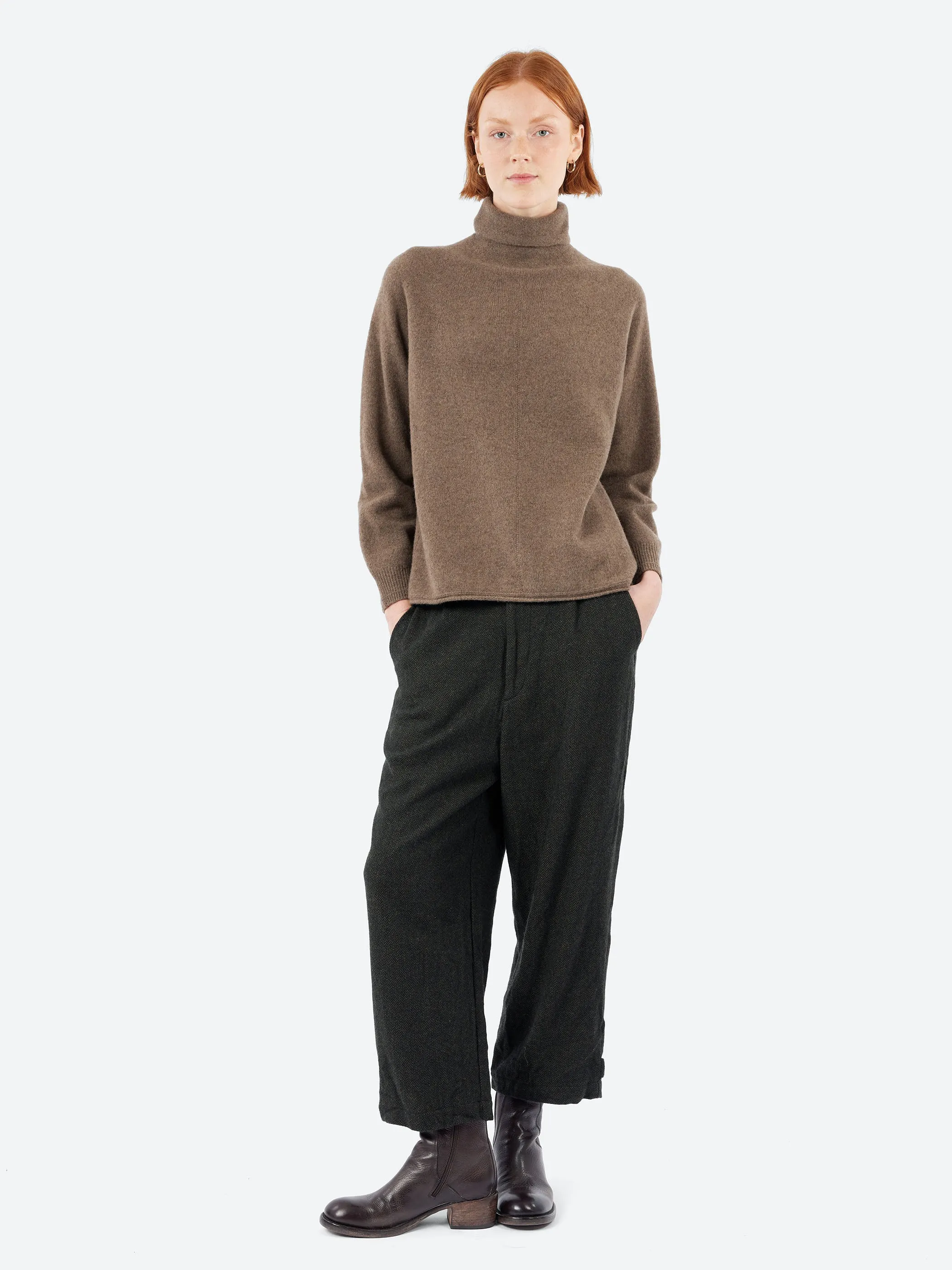 Fine Wool Loose Turtleneck sold by gravitypope product image thumbnail 2