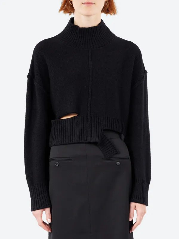 Distressed Knitted Jumper sold by gravitypope