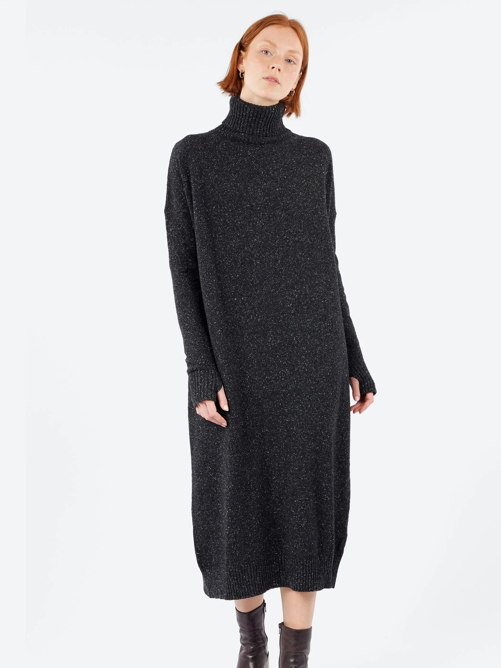 YRK085 Turtleneck Dress sold by gravitypope product image thumbnail 4