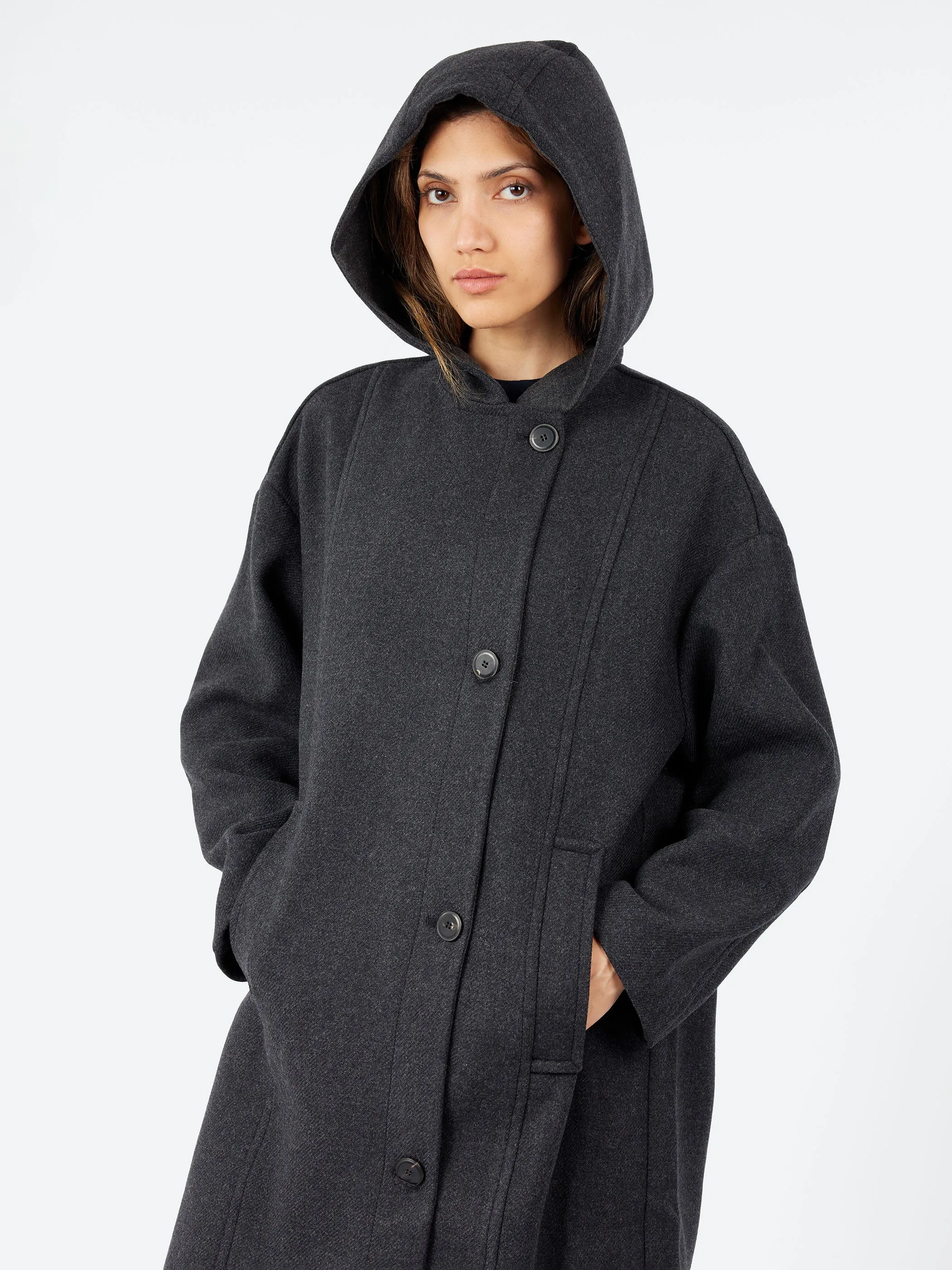 Hooded Coat sold by gravitypope product image thumbnail 4