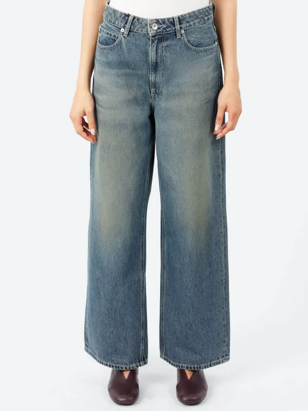 Five-Pocket Denim Trousers sold by gravitypope