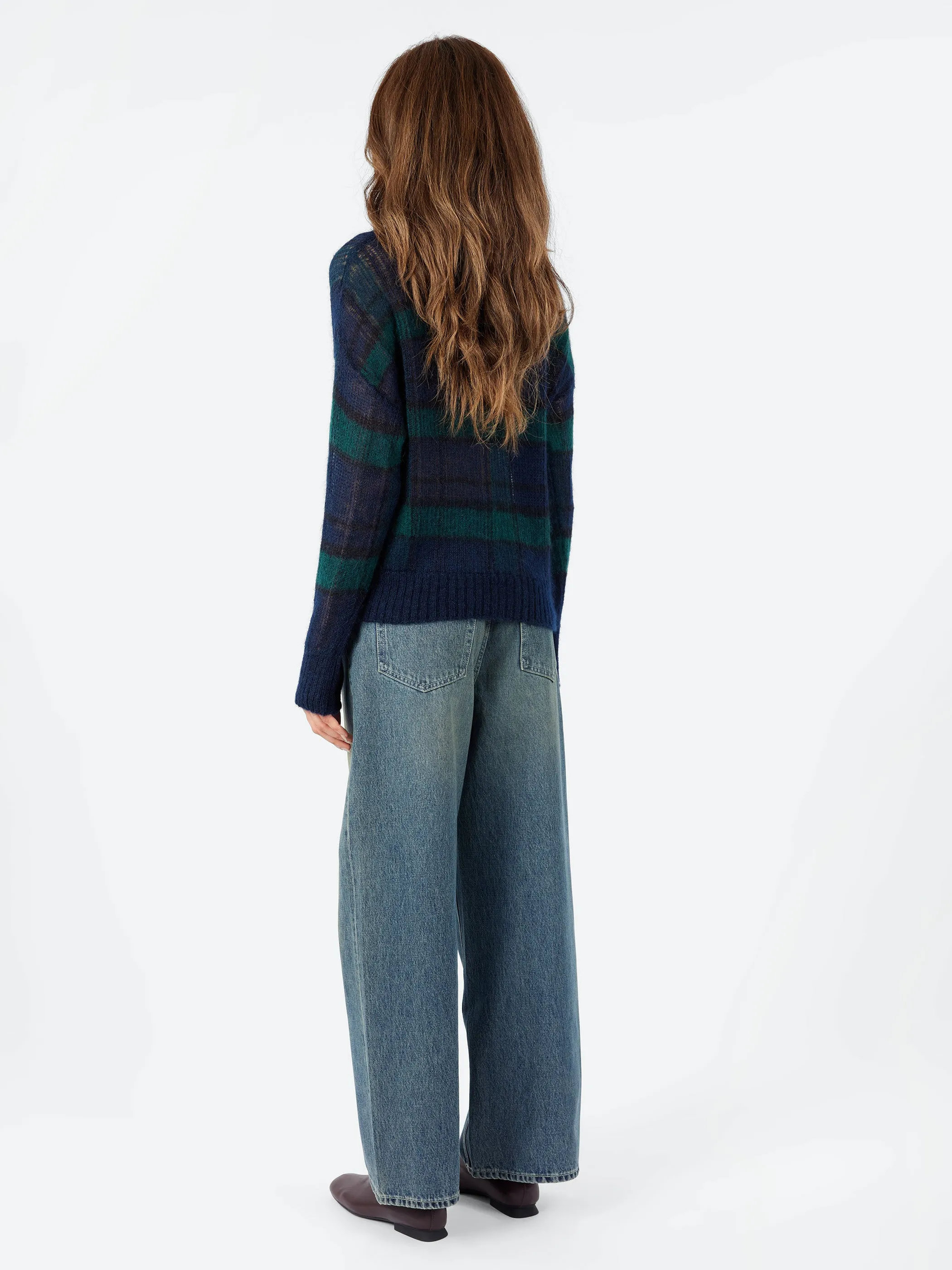 Plaid Crewneck sold by gravitypope product image thumbnail 3