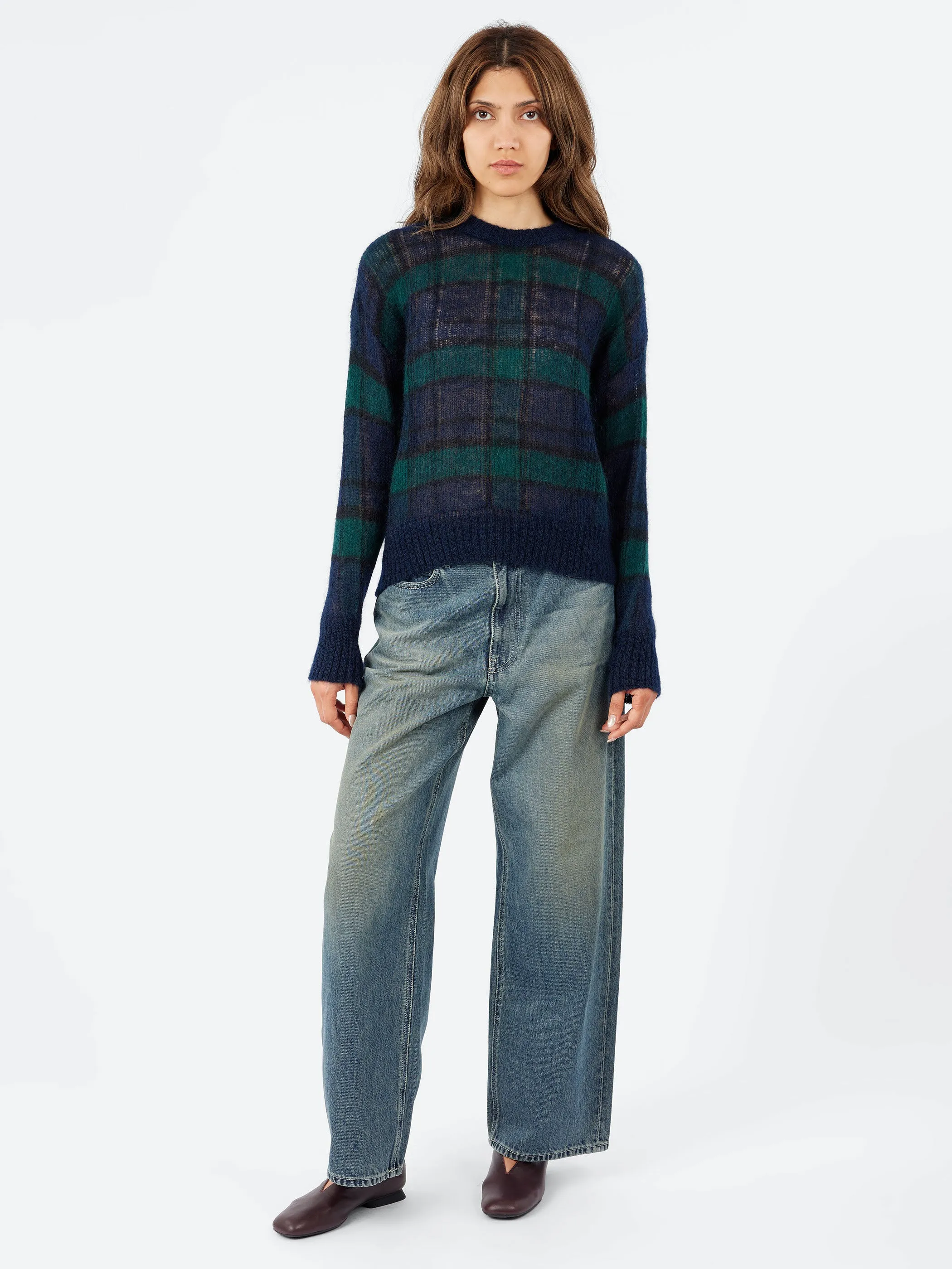 Plaid Crewneck sold by gravitypope product image thumbnail 2