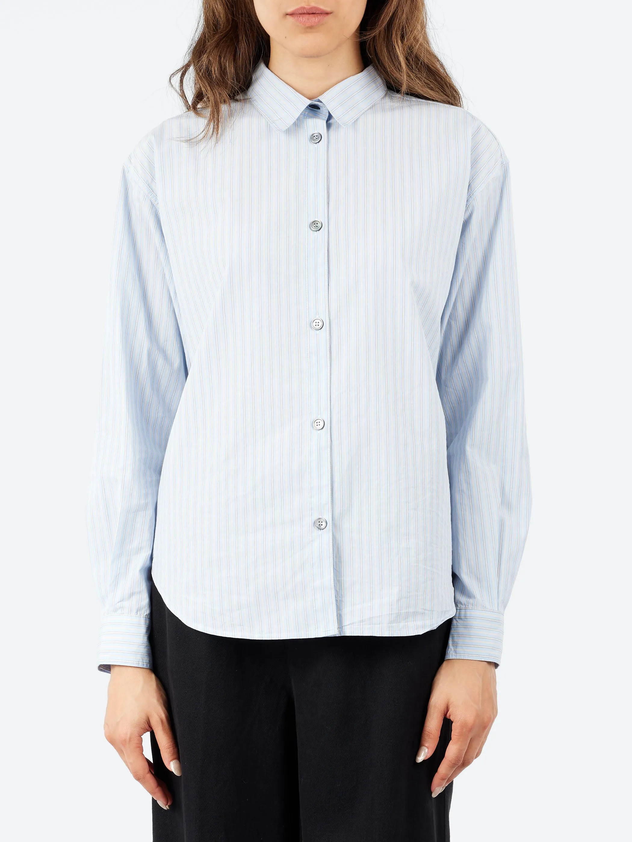 Striped Poplin Shirt sold by gravitypope
