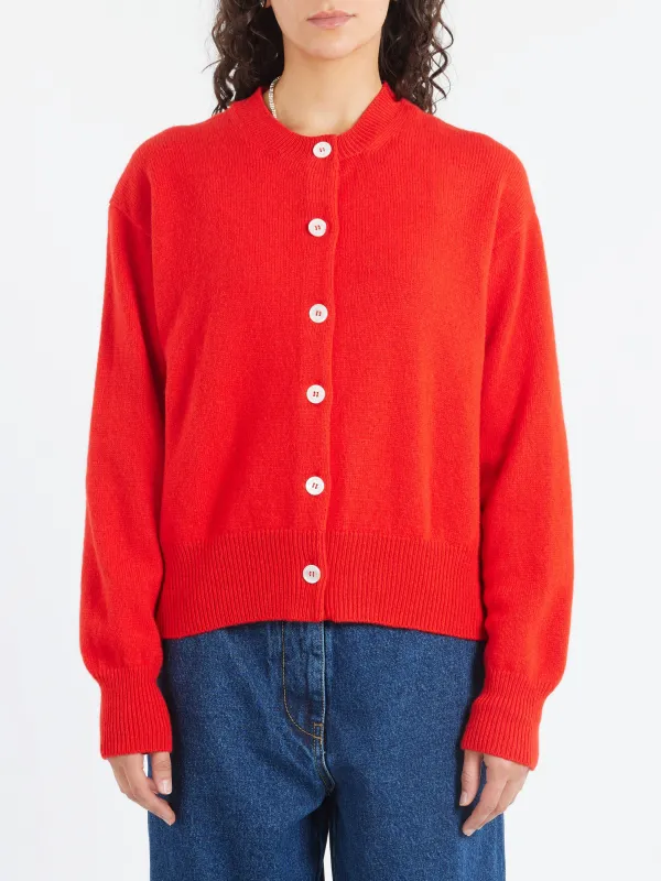 Ada Crewneck Cardigan sold by gravitypope