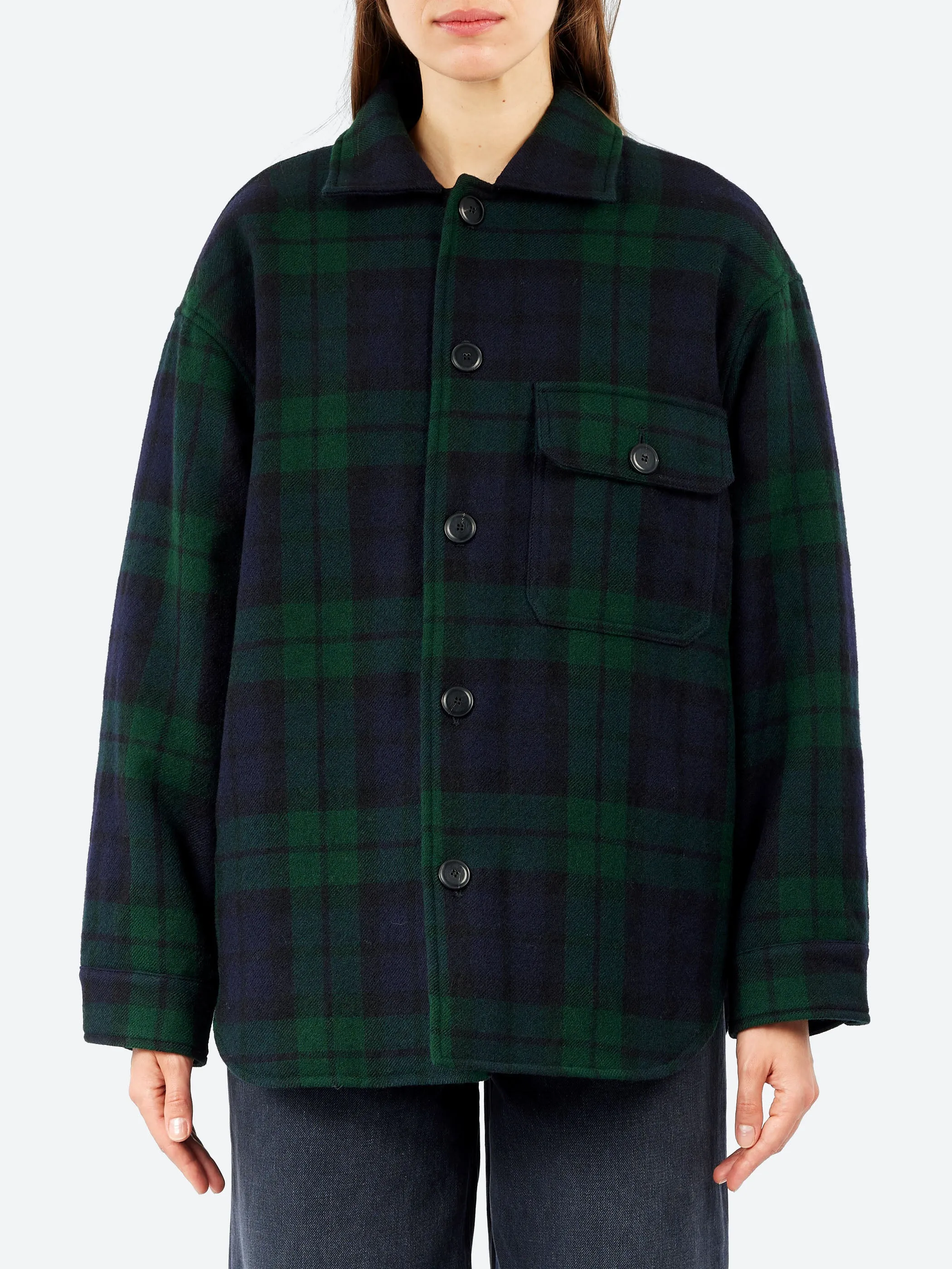 Tartan Shirt Jacket sold by gravitypope