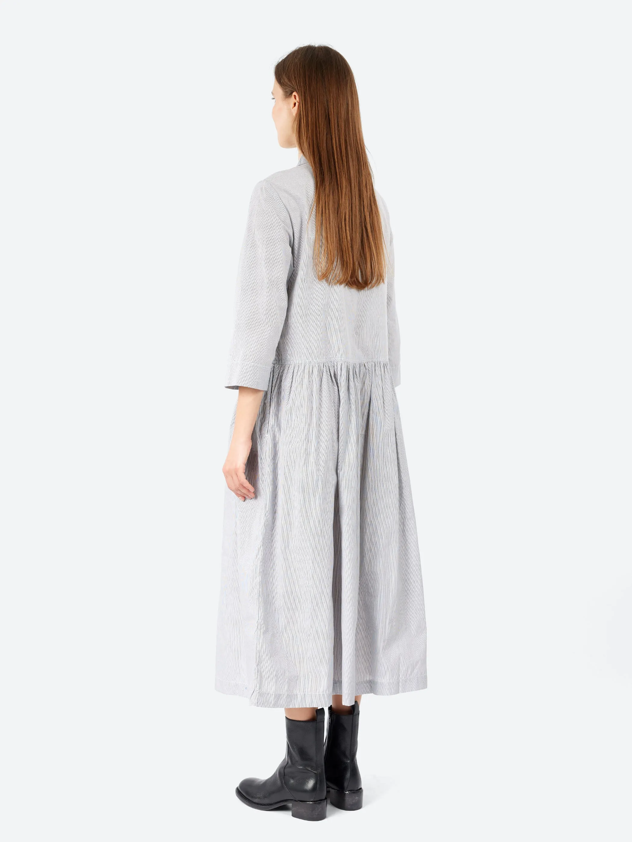 Fine Stripe Shirt Dress sold by gravitypope product image thumbnail 3