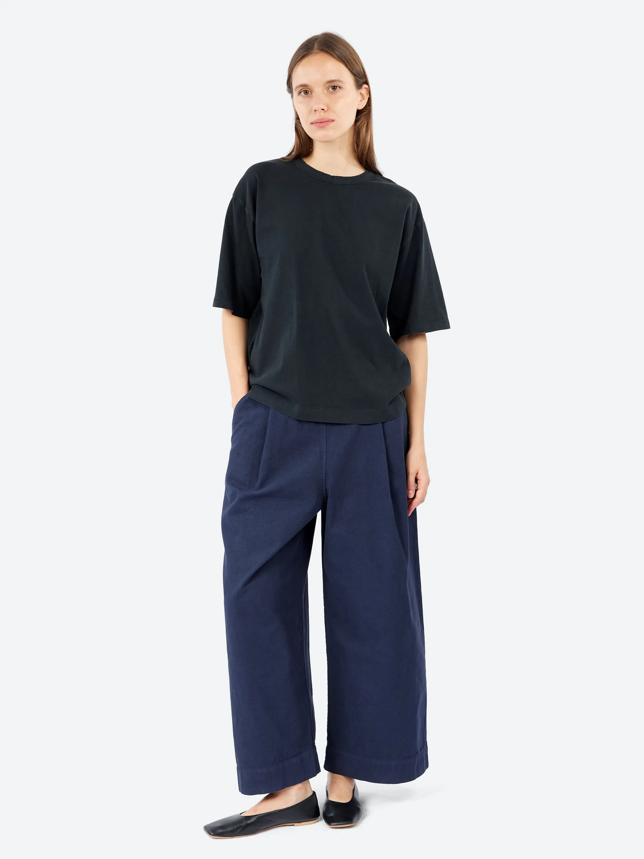 Cotton Canvas Pleat Front Trousers sold by gravitypope product image thumbnail 2