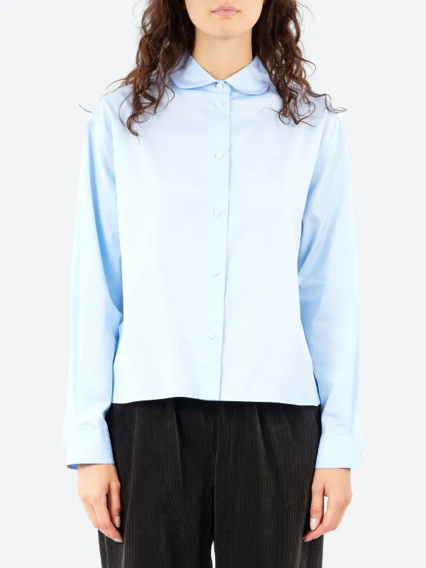 Cotton Poplin Boxy Shirt sold by gravitypope