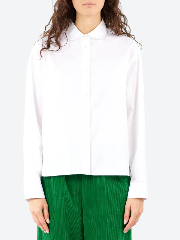 Cotton Poplin Boxy Shirt sold by gravitypope