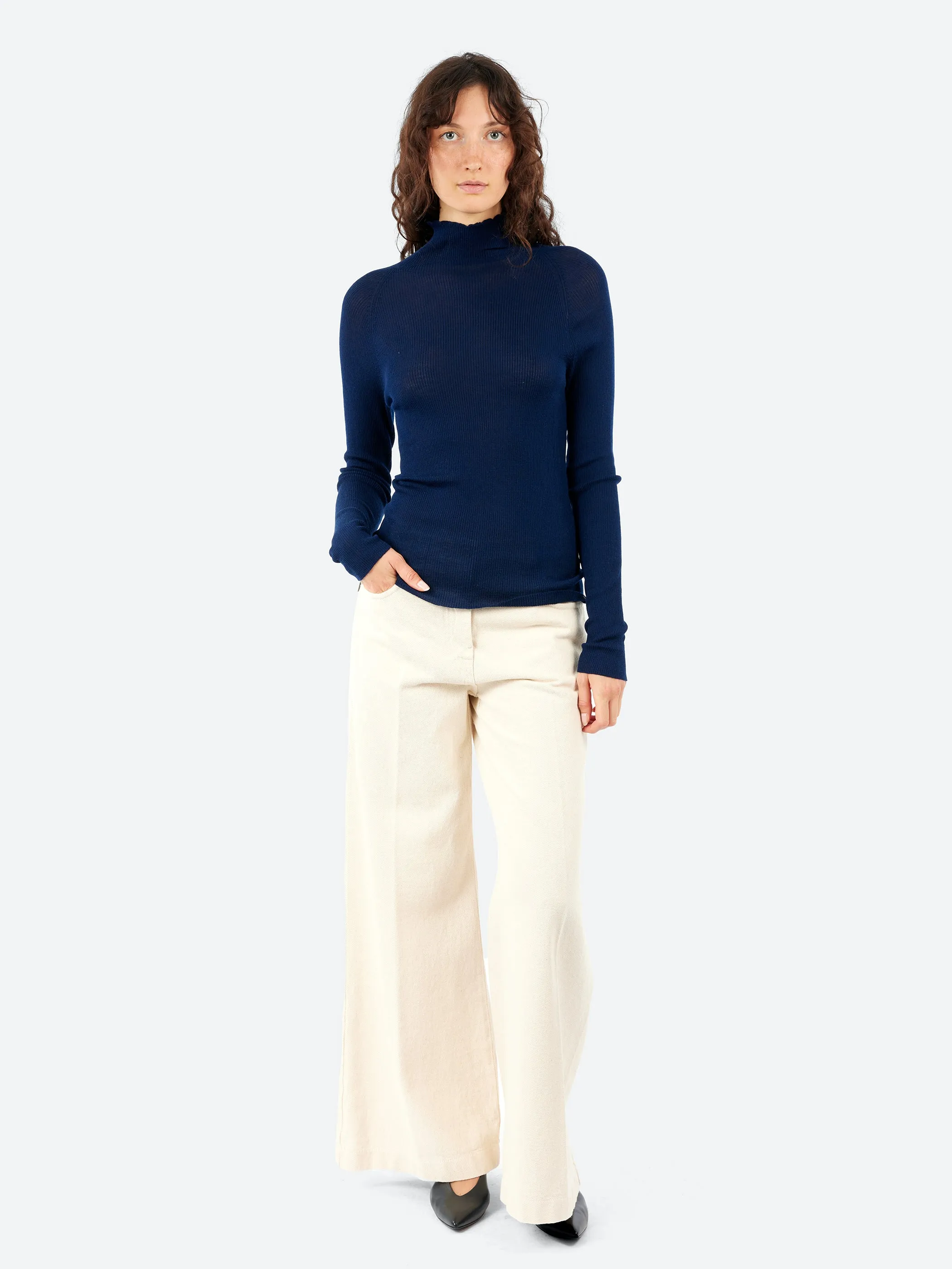 Ribbed Merino Wool Jumper sold by gravitypope product image thumbnail 2