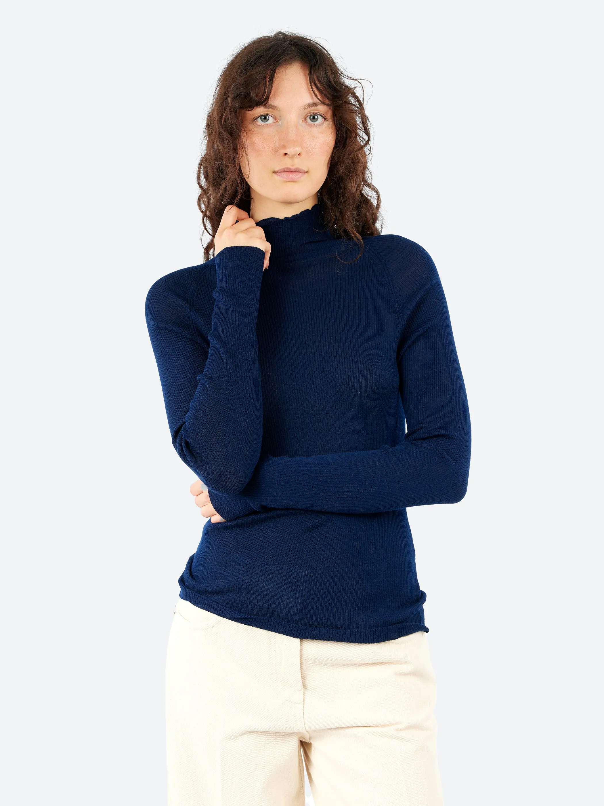 Ribbed Merino Wool Jumper sold by gravitypope product image thumbnail 4