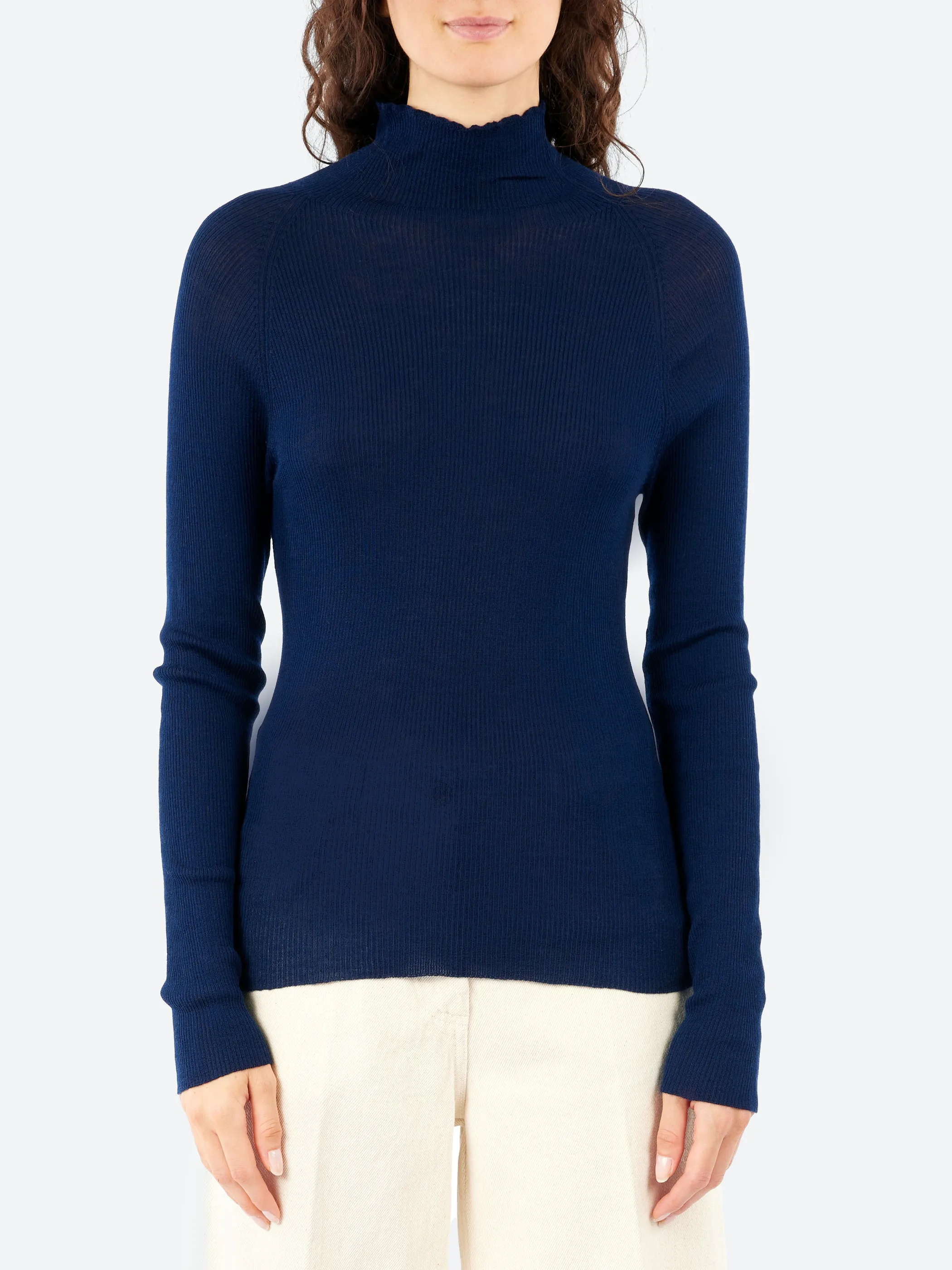 Ribbed Merino Wool Jumper sold by gravitypope